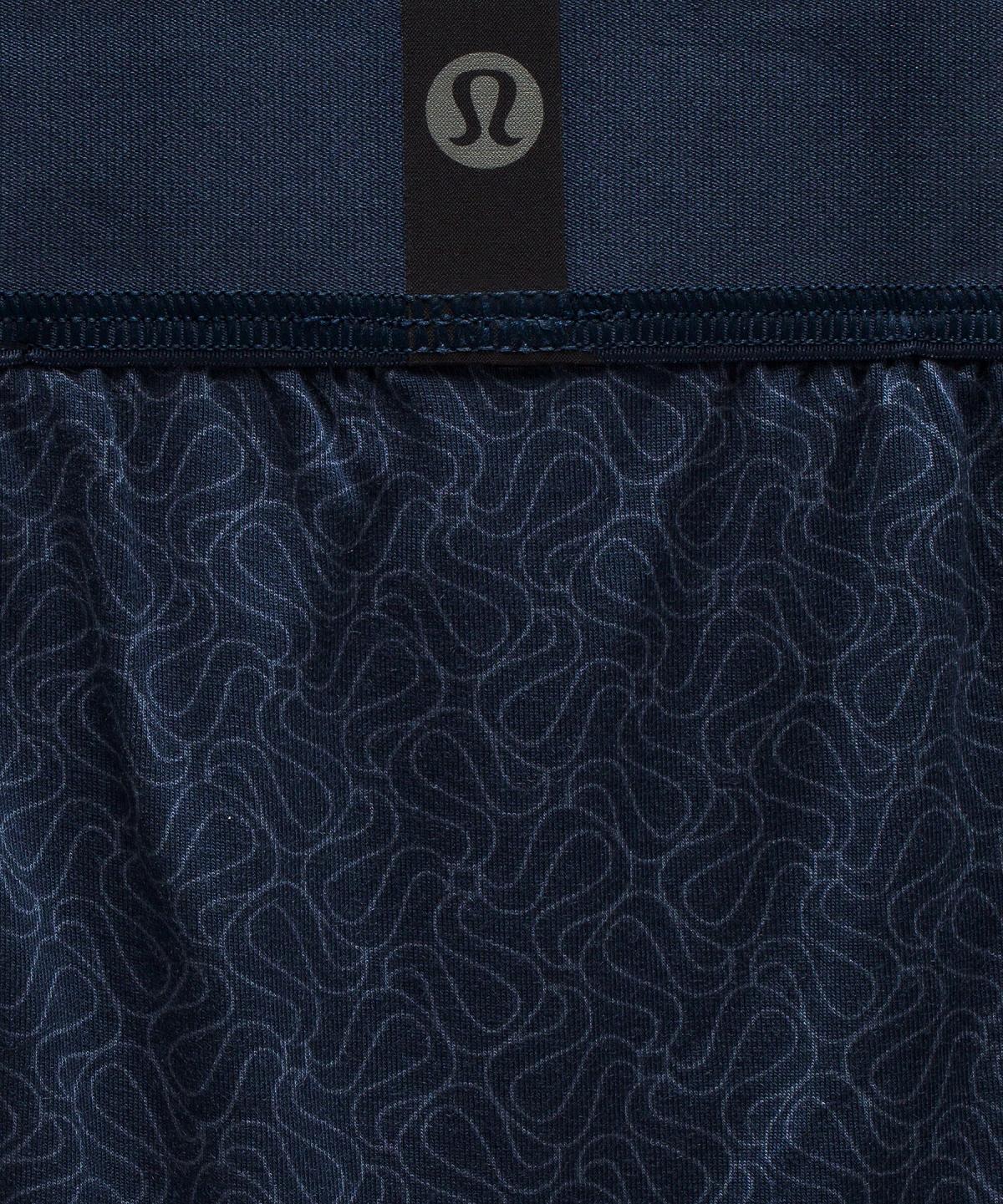 Blue Navy Men Lululemon Always In Motion Boxer 5" Underwear | AU_LuLu90690