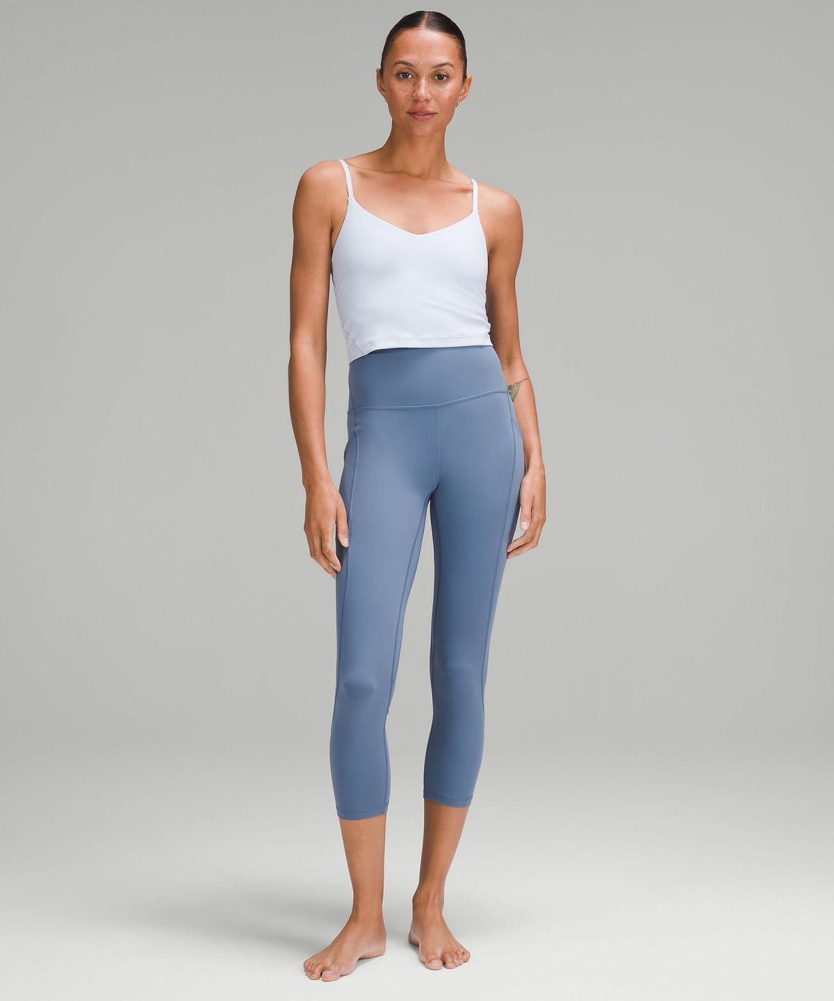 Blue Women Lululemon Align™ High-Rise Crop with Pockets 23" Leggings | AU_LuLu99624