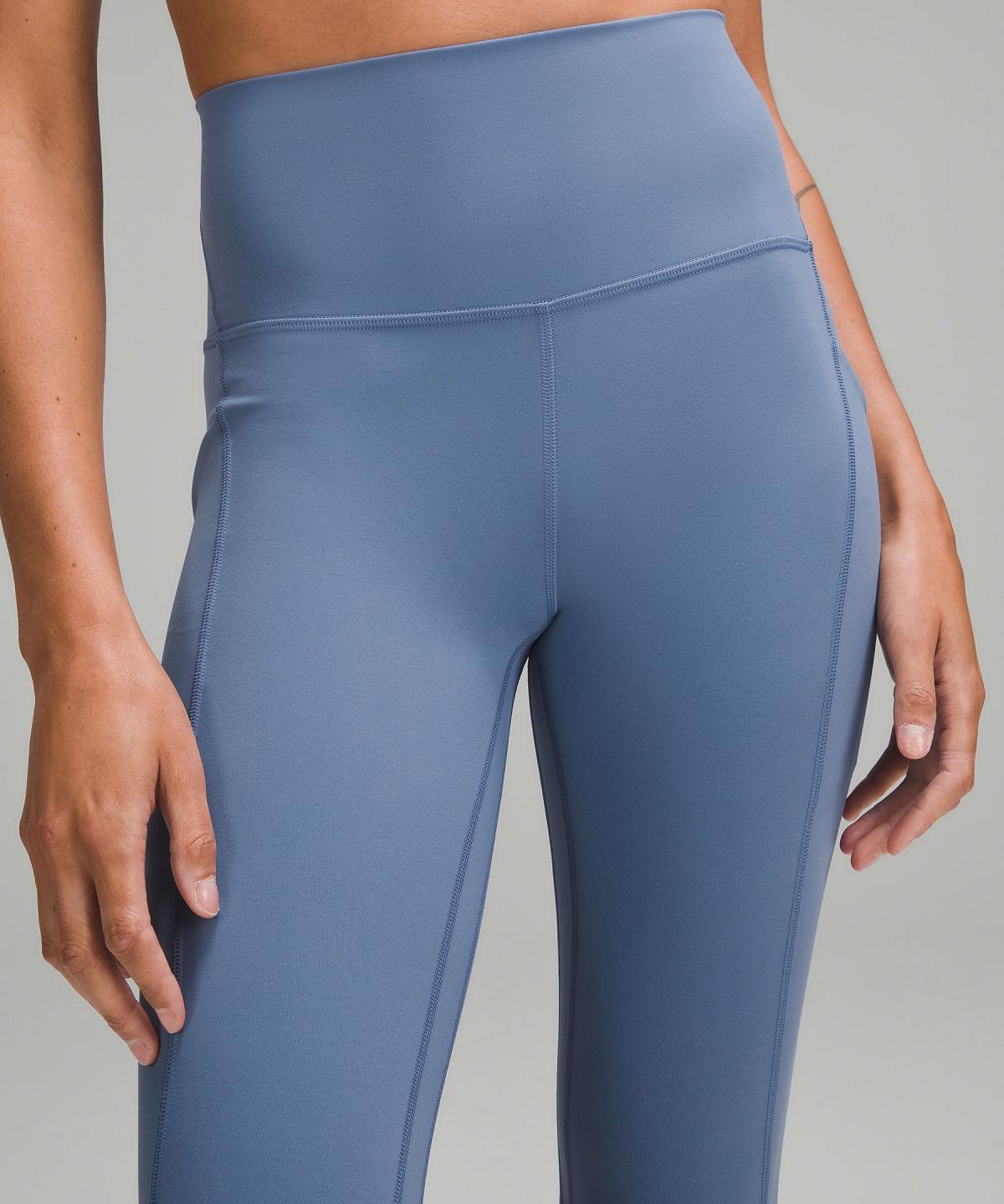 Blue Women Lululemon Align™ High-Rise Crop with Pockets 23" Leggings | AU_LuLu99624