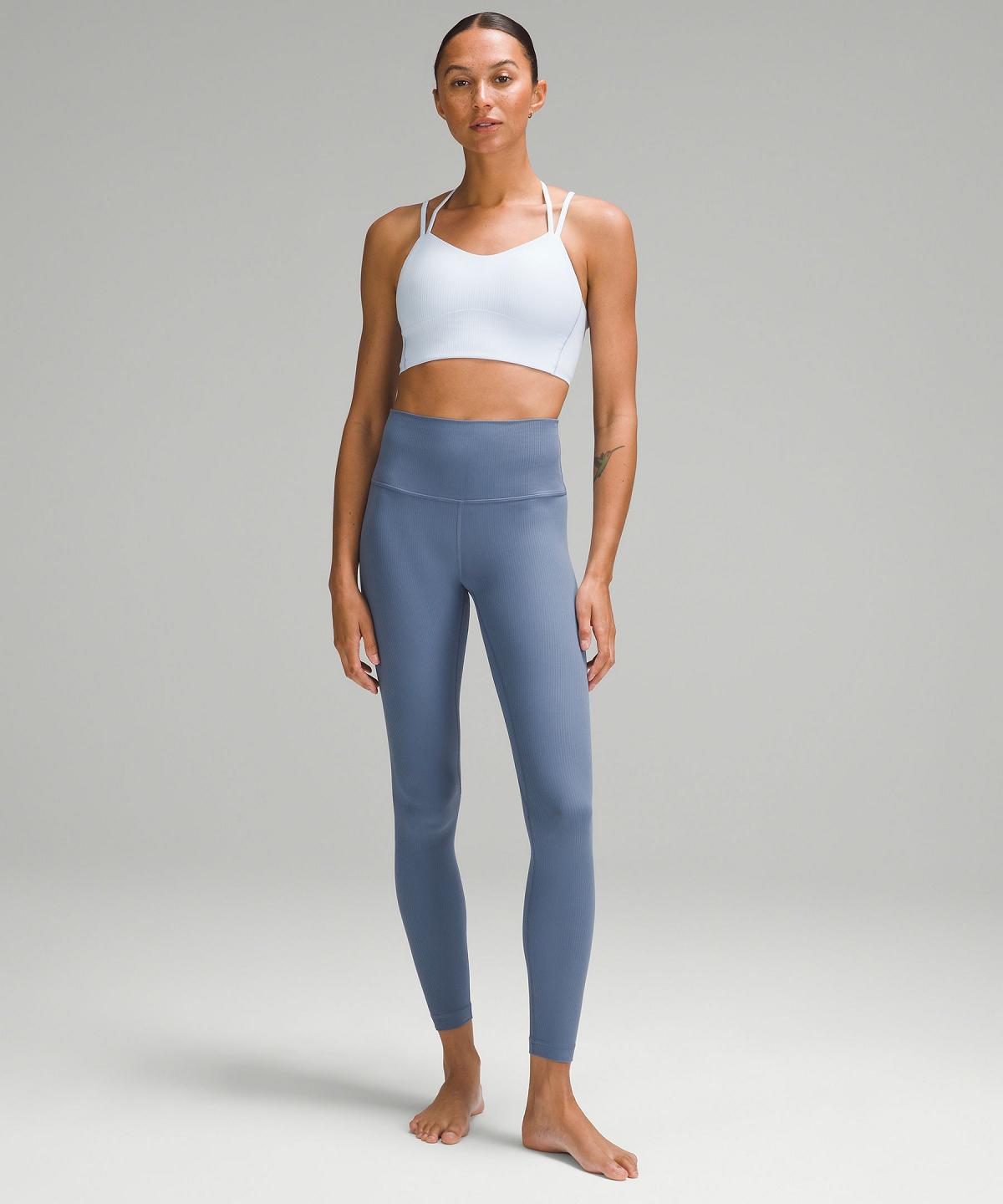 Blue Women Lululemon Align™ High-Rise Ribbed28" Pants | AU_LuLu48672