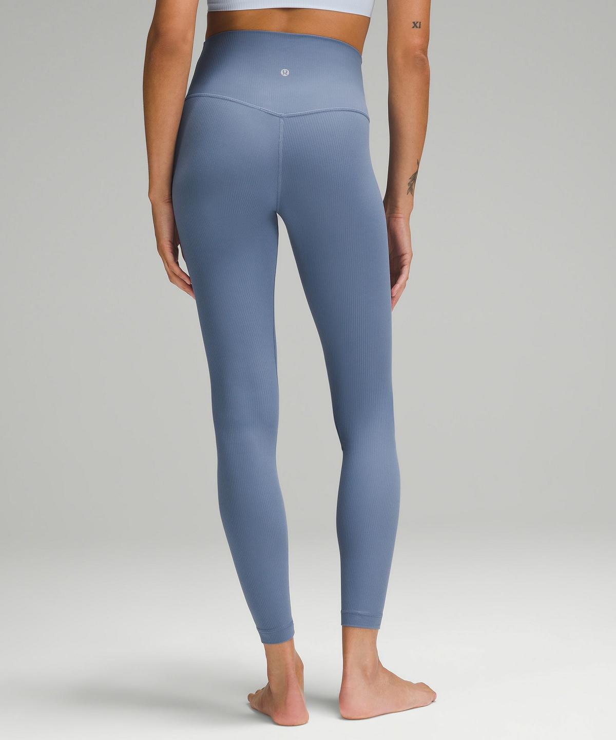 Blue Women Lululemon Align™ High-Rise Ribbed28" Pants | AU_LuLu48672