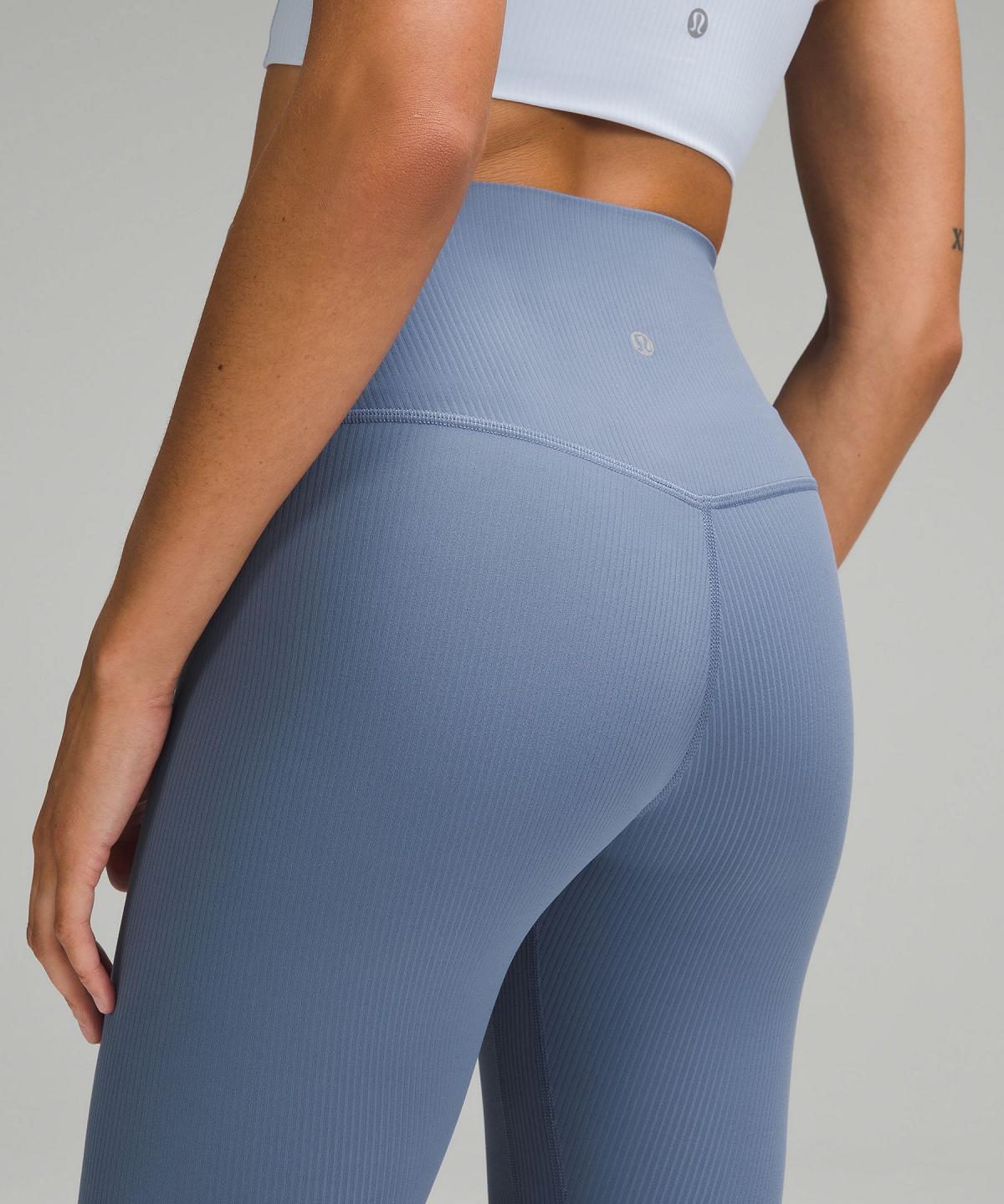 Blue Women Lululemon Align™ High-Rise Ribbed28" Pants | AU_LuLu48672