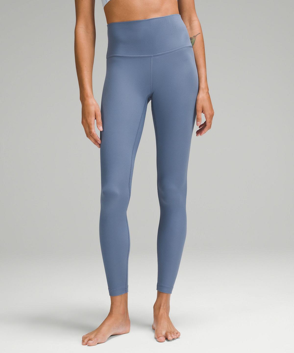 Blue Women Lululemon Align™ High-Rise Ribbed28" Pants | AU_LuLu48672