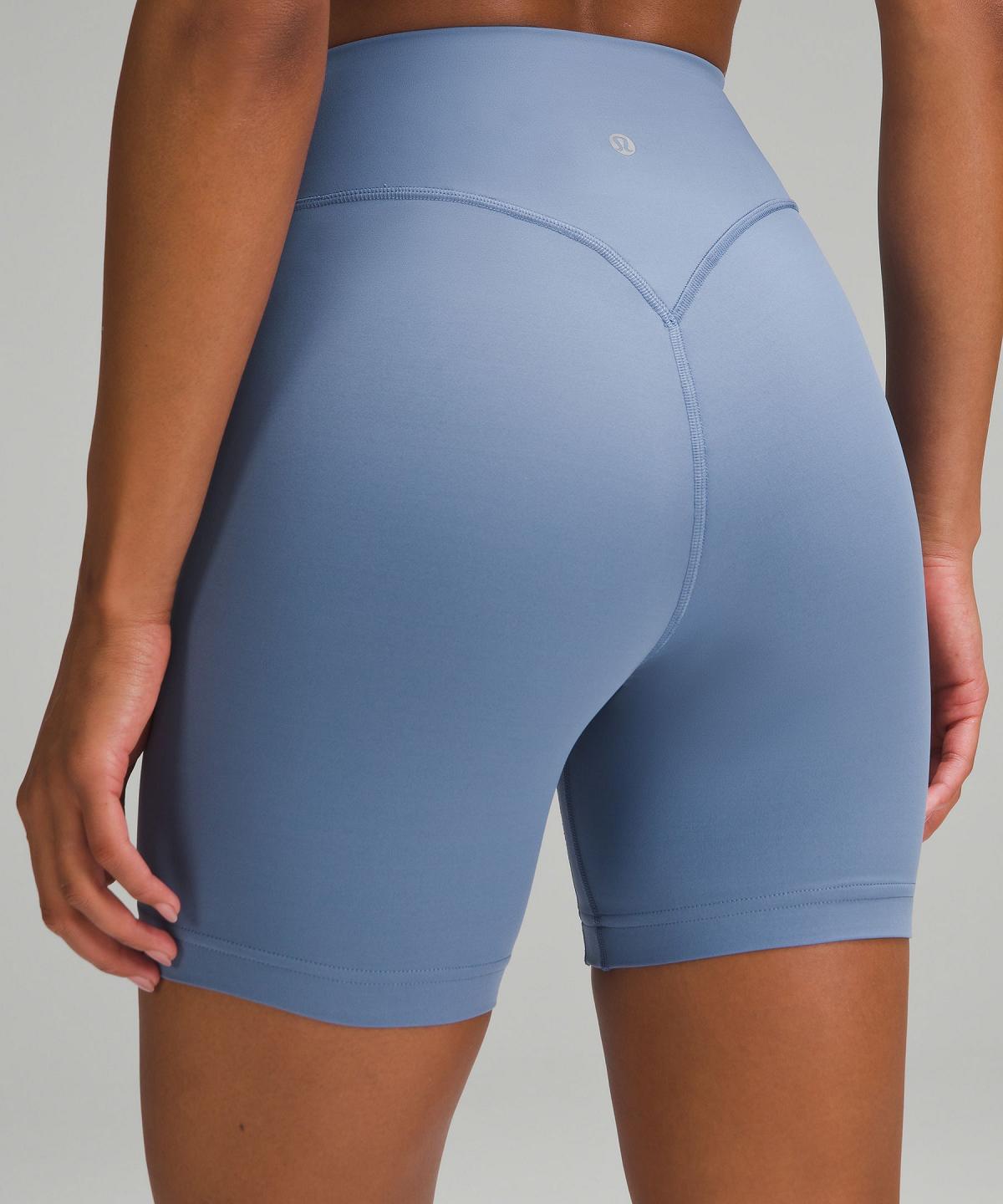 Blue Women Lululemon Breezethrough High-Rise 6" Shorts | AU_LuLu58956