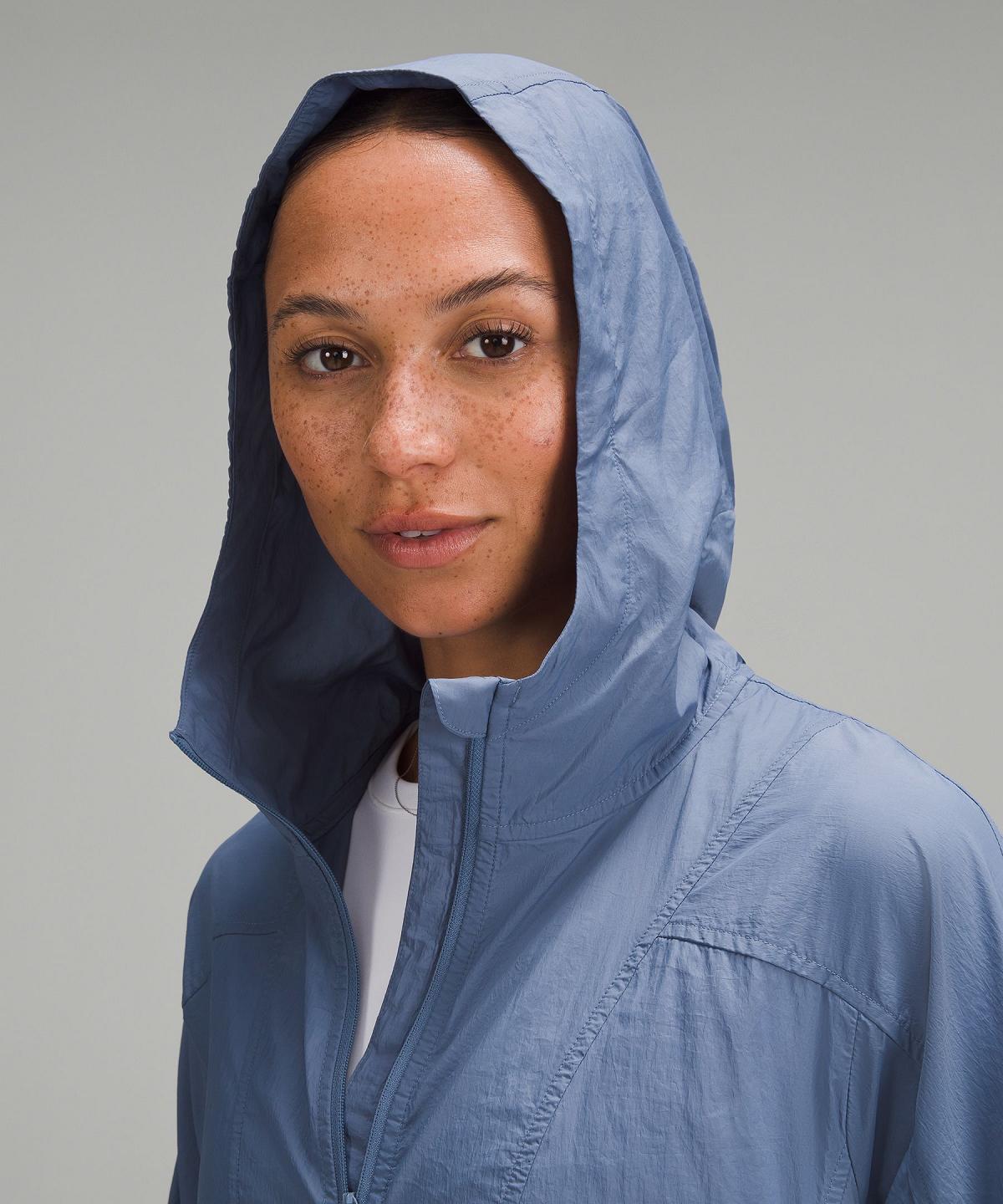 Blue Women Lululemon Hood Lite Coats & Jackets | AU_LuLu57505