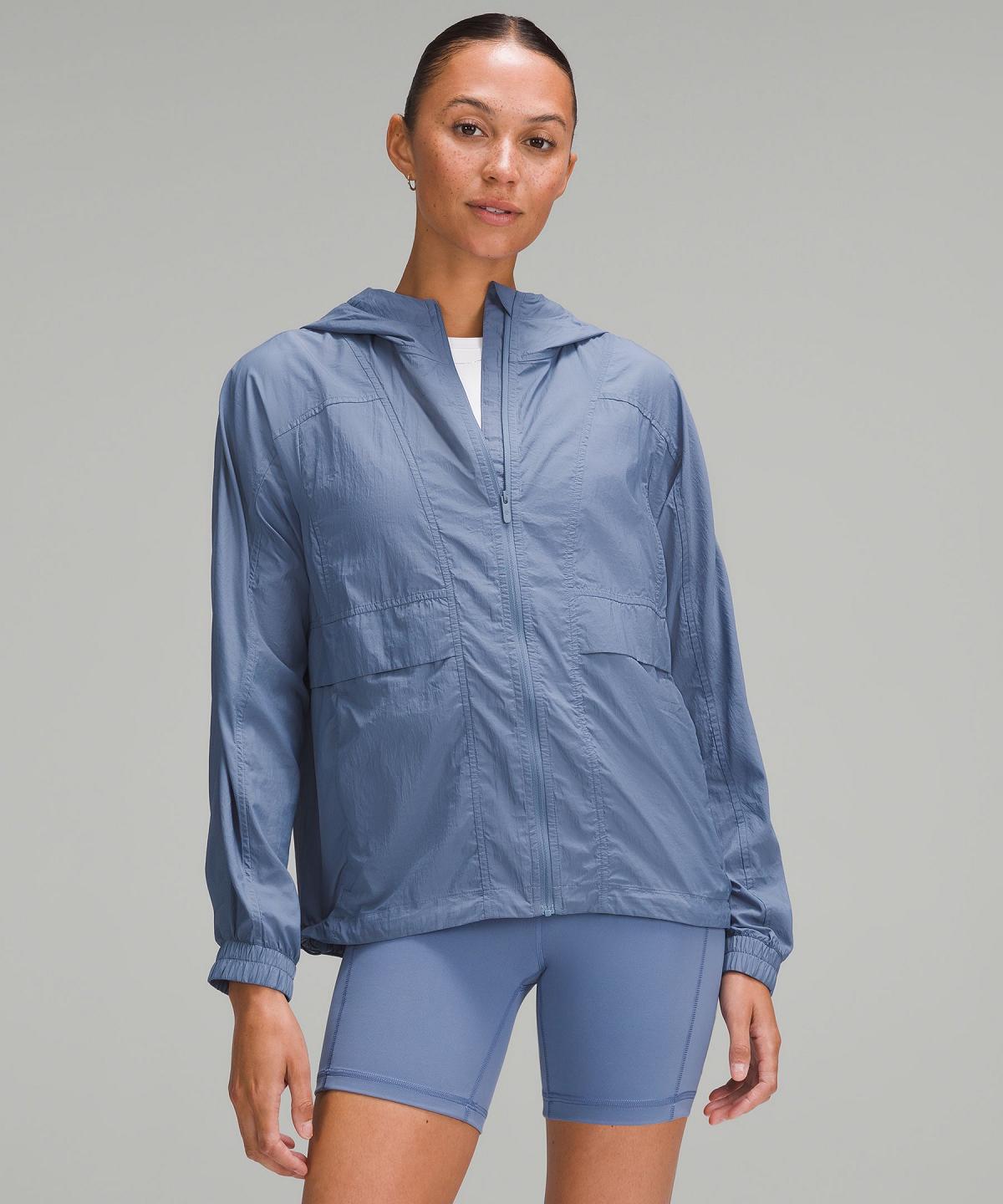 Blue Women Lululemon Hood Lite Coats & Jackets | AU_LuLu57505