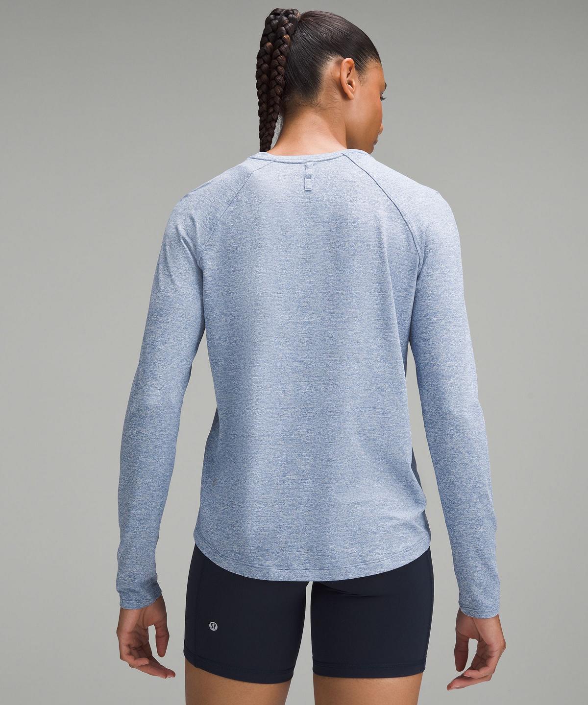 Blue Women Lululemon License to Train Classic-Fit Long-Sleeve T Shirts | AU_LuLu19128