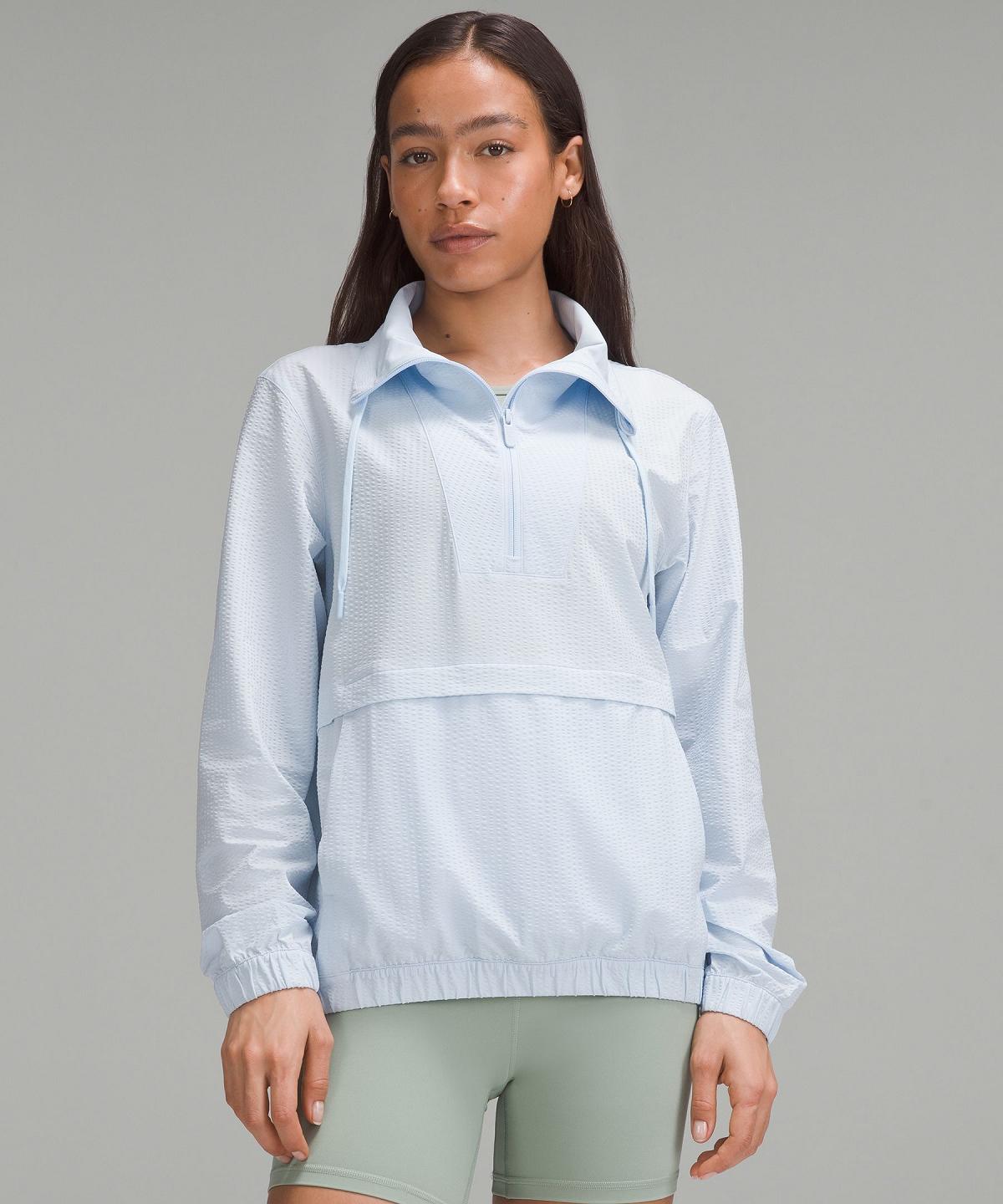 Blue Women Lululemon Pack Light Pullover Coats & Jackets | AU_LuLu53077