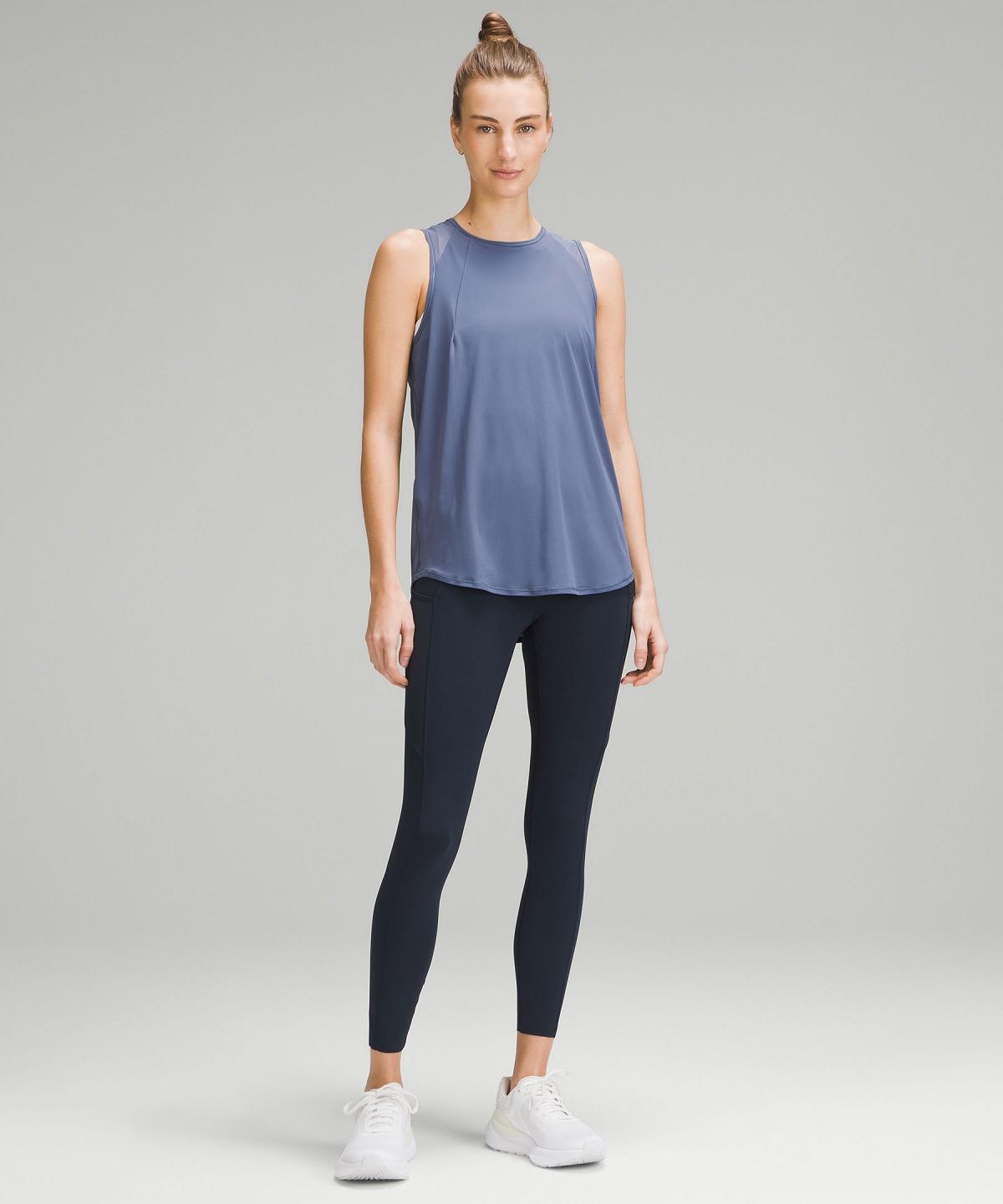 Blue Women Lululemon Sculpt Shirts | AU_LuLu55421