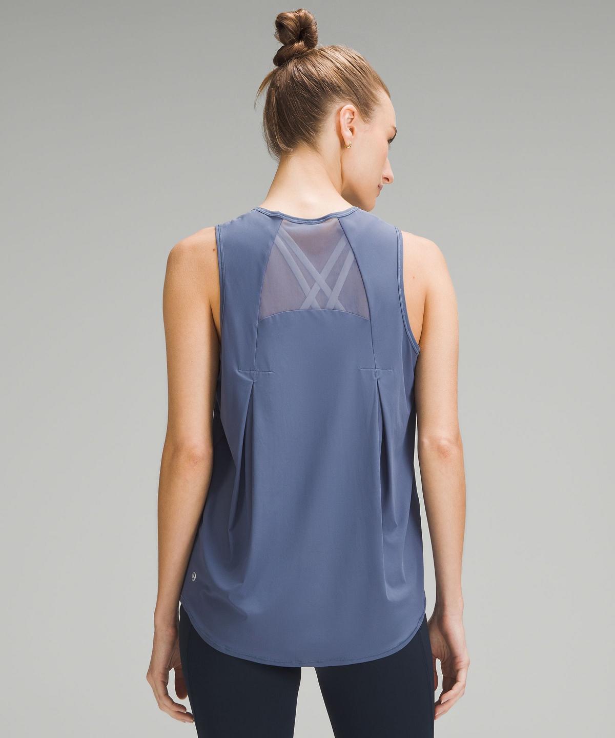 Blue Women Lululemon Sculpt Shirts | AU_LuLu55421