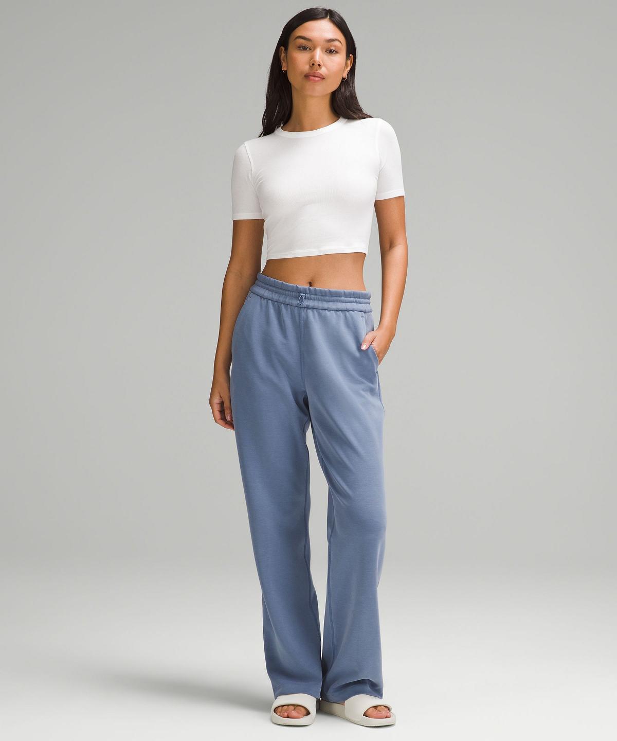 Blue Women Lululemon Softstreme High-Rise Pants | AU_LuLu81217