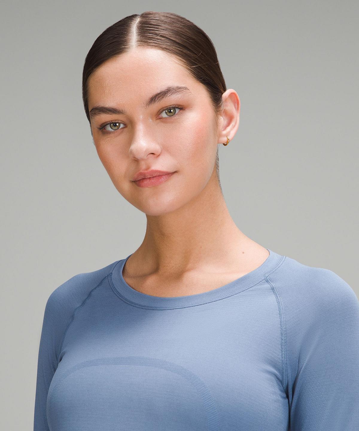 Blue Women Lululemon Swiftly Tech 2.0 Long Sleeve Shirts | AU_LuLu43326