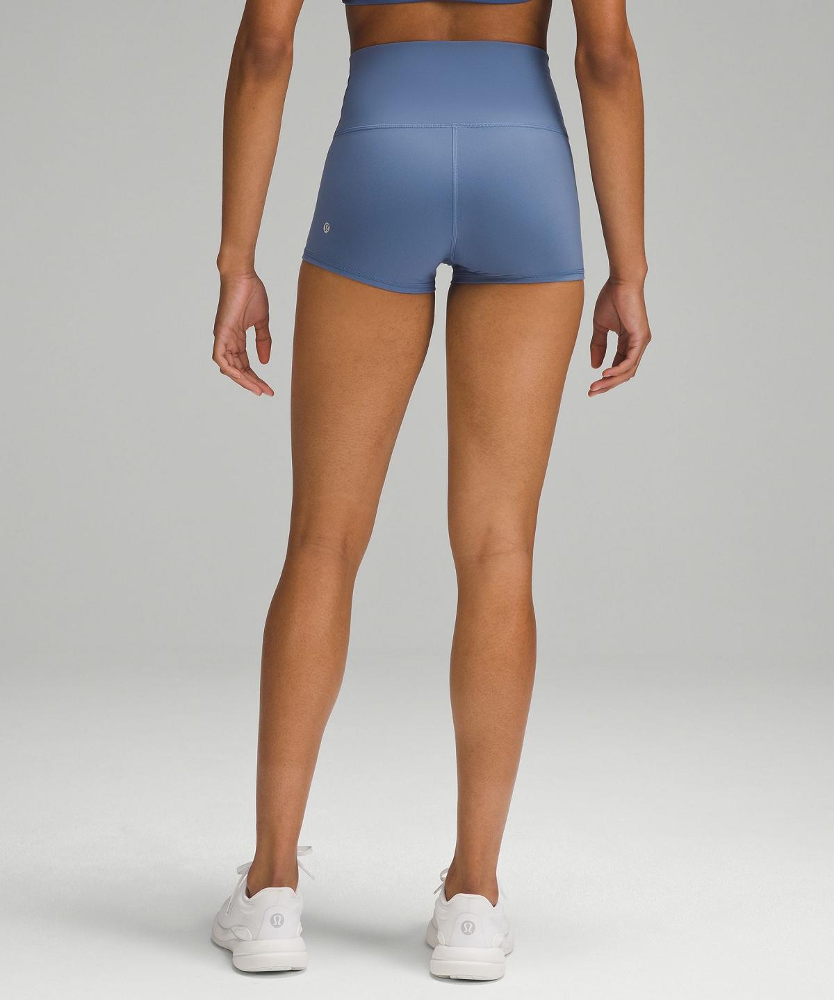 Blue Women Lululemon Wunder Train High-Rise 2" Shorts | AU_LuLu49889