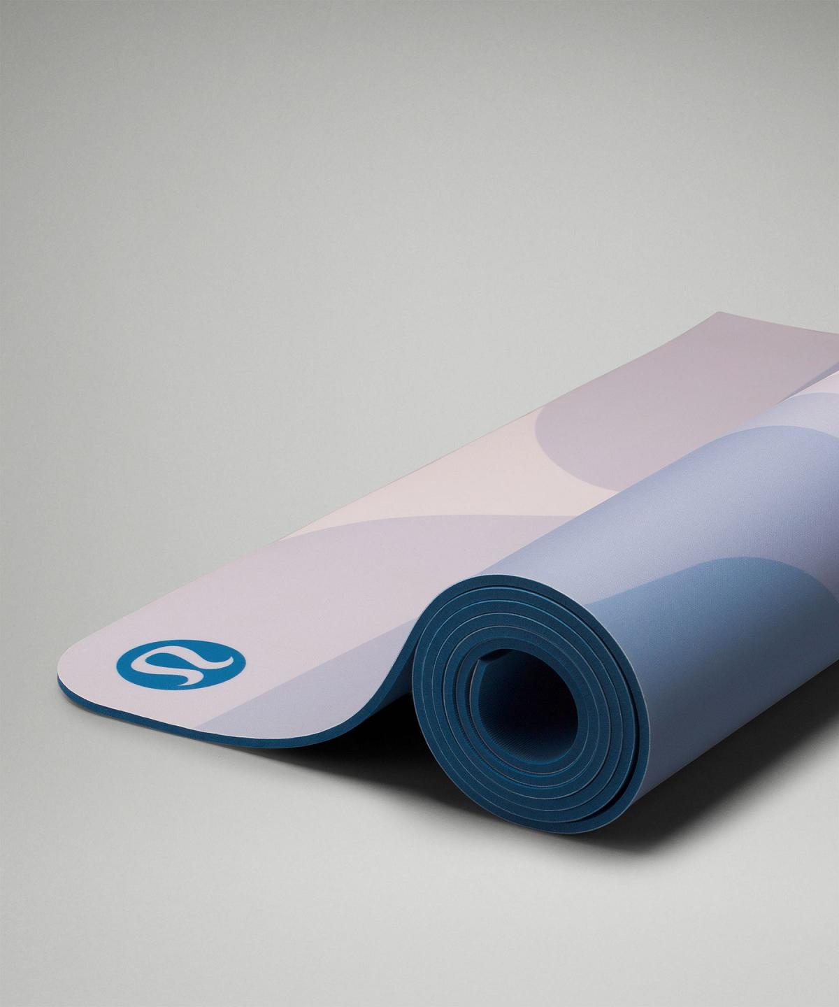 Blue / White Men Lululemon The Lightweight Mat 5mm Yoga Mats | AU_LuLu49472