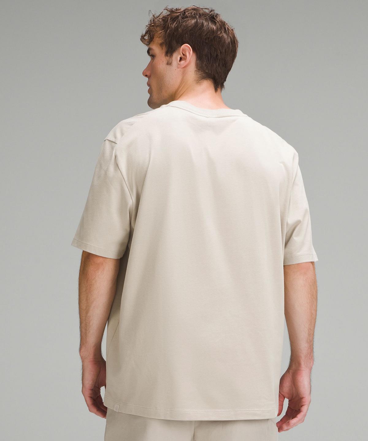 Brown Men Lululemon Heavyweight Cotton Jersey T Shirts | AU_LuLu70188