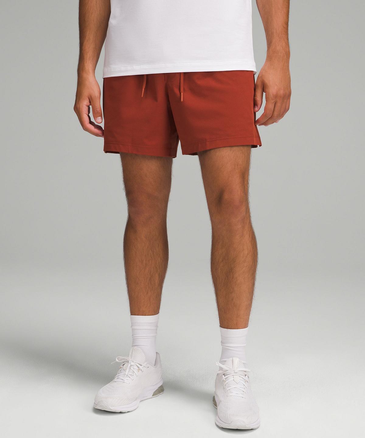 Brown Men Lululemon Zeroed In Linerless 5" Shorts | AU_LuLu25961