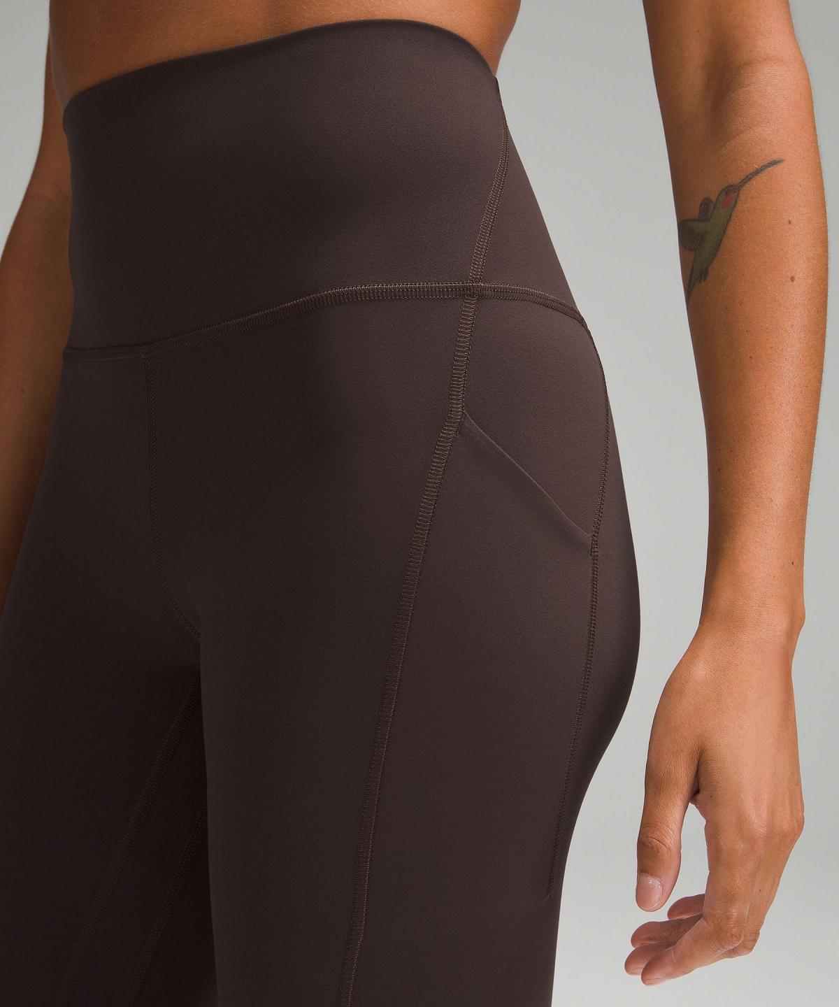 Brown Women Lululemon Align™ High-Rise Pant with Pockets 28" Leggings | AU_LuLu93674