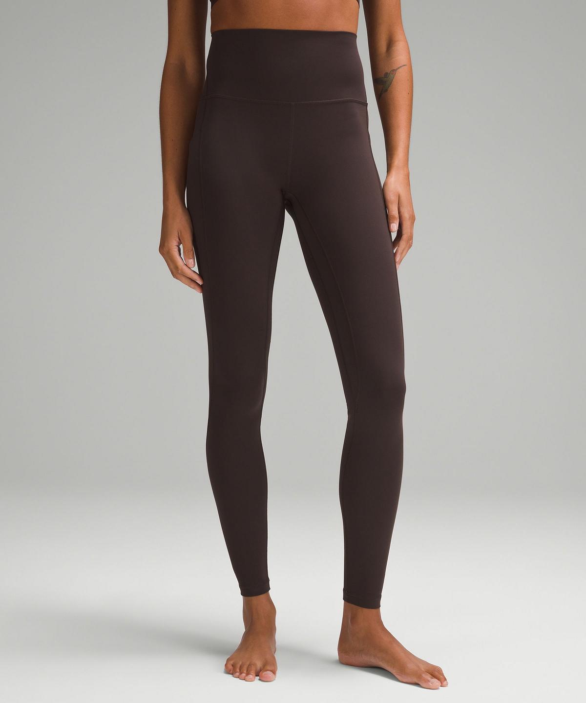 Brown Women Lululemon Align™ High-Rise Pant with Pockets 28" Leggings | AU_LuLu93674