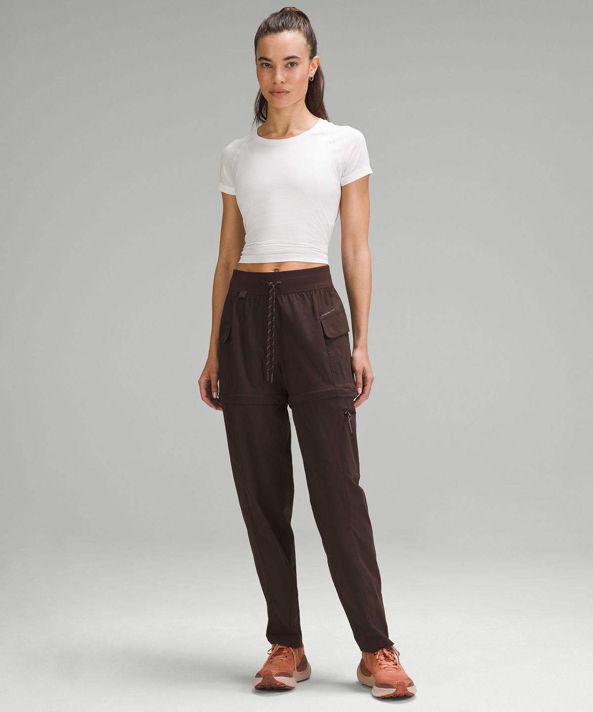 Brown Women Lululemon Convertible High-Rise Hiking Pants | AU_LuLu63716