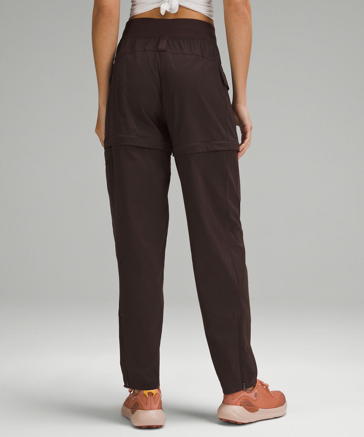 Brown Women Lululemon Convertible High-Rise Hiking Pants | AU_LuLu63716