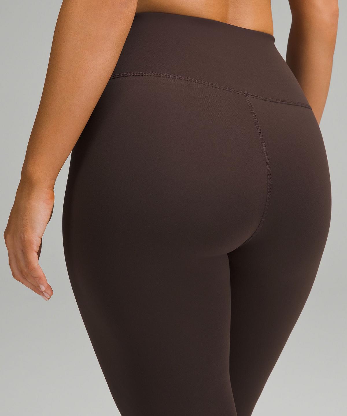 Brown Women Lululemon Wunder Train Contour Fit High-Rise Tight 28" Leggings | AU_LuLu49256