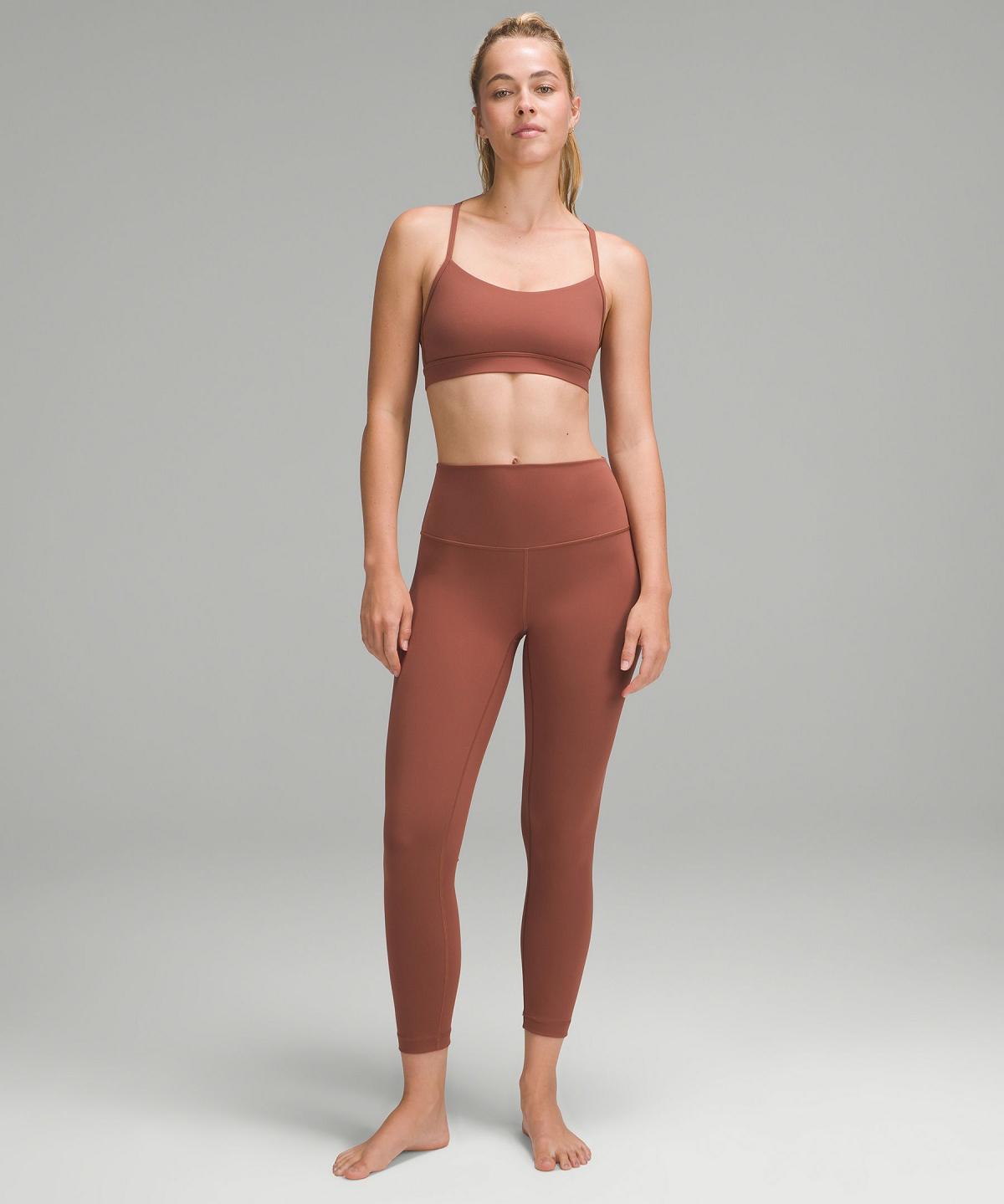 Copper Women Lululemon Wunder Under SmoothCover High-Rise Tight 25" Leggings | AU_LuLu30668