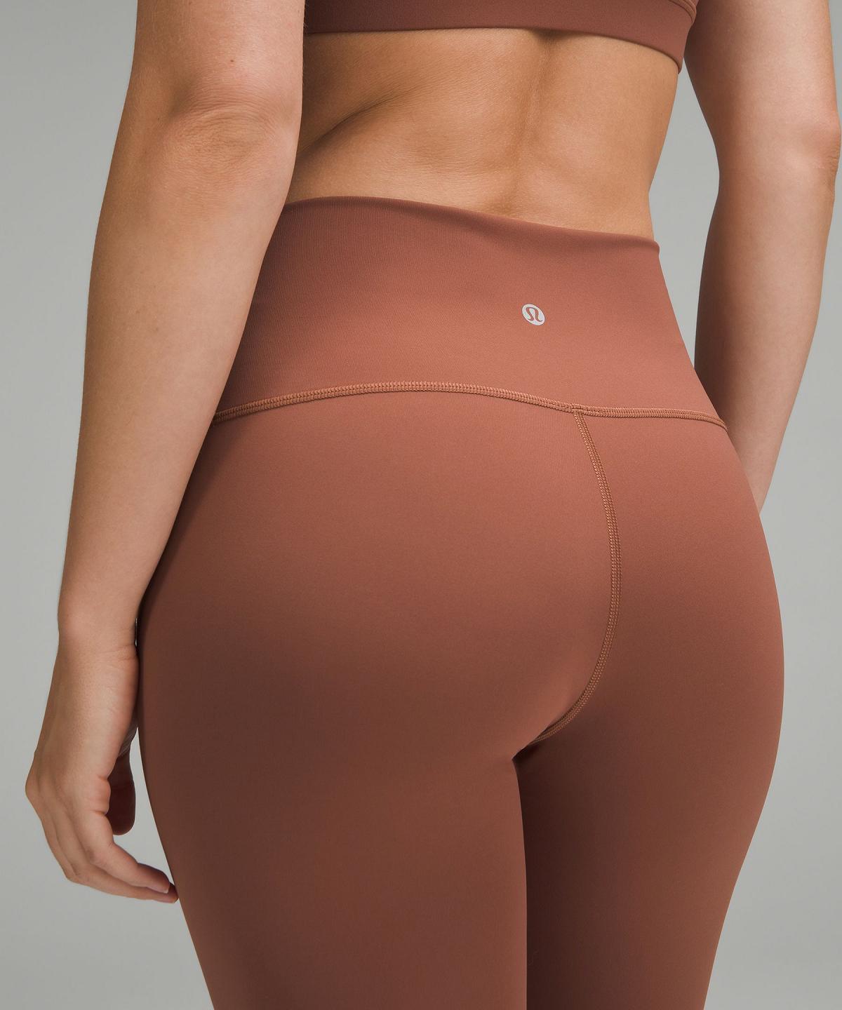 Copper Women Lululemon Wunder Under SmoothCover High-Rise Tight 25" Leggings | AU_LuLu30668