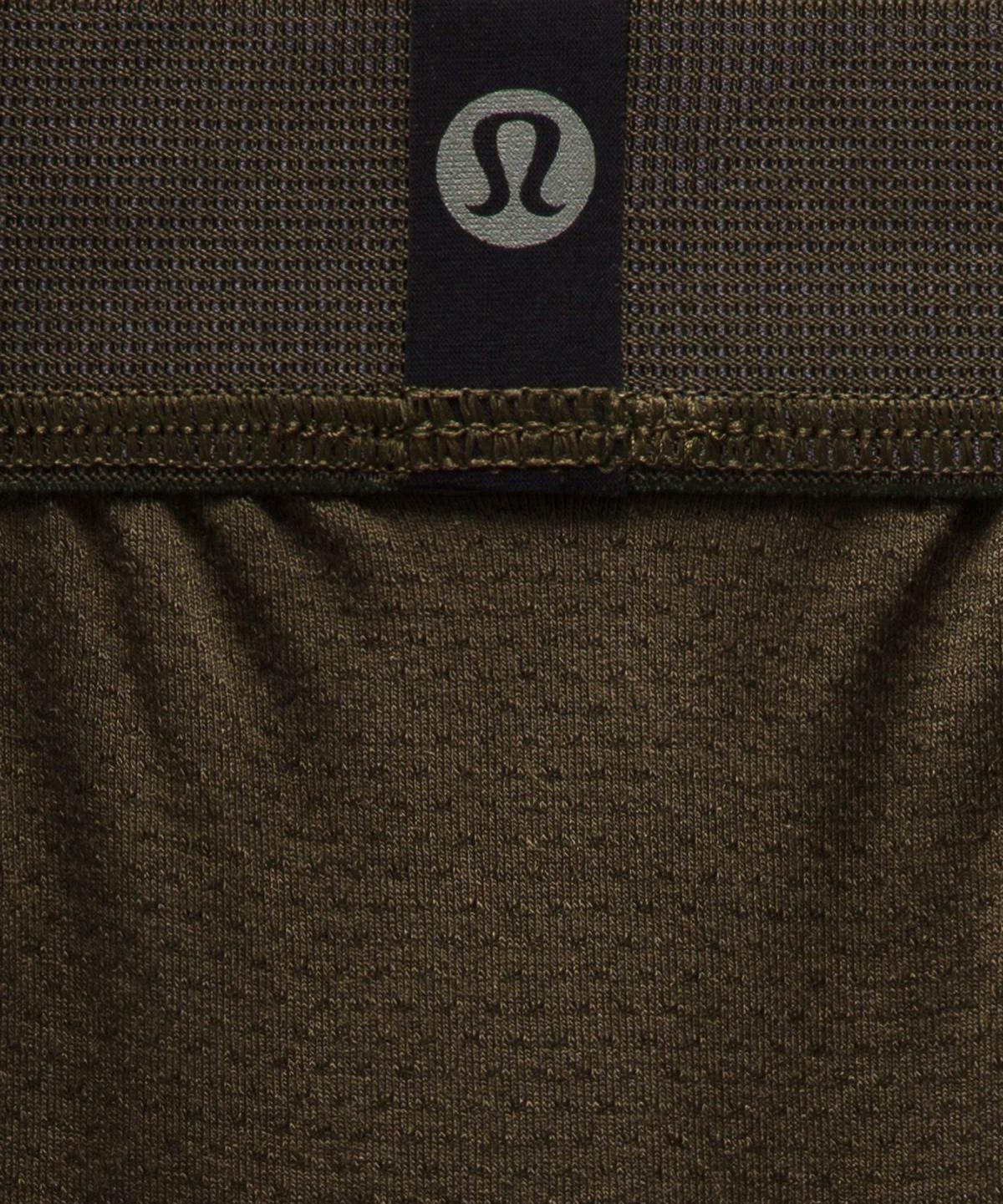 Dark Olive Men Lululemon Always In Motion Mesh Boxer 5" Underwear | AU_LuLu70361