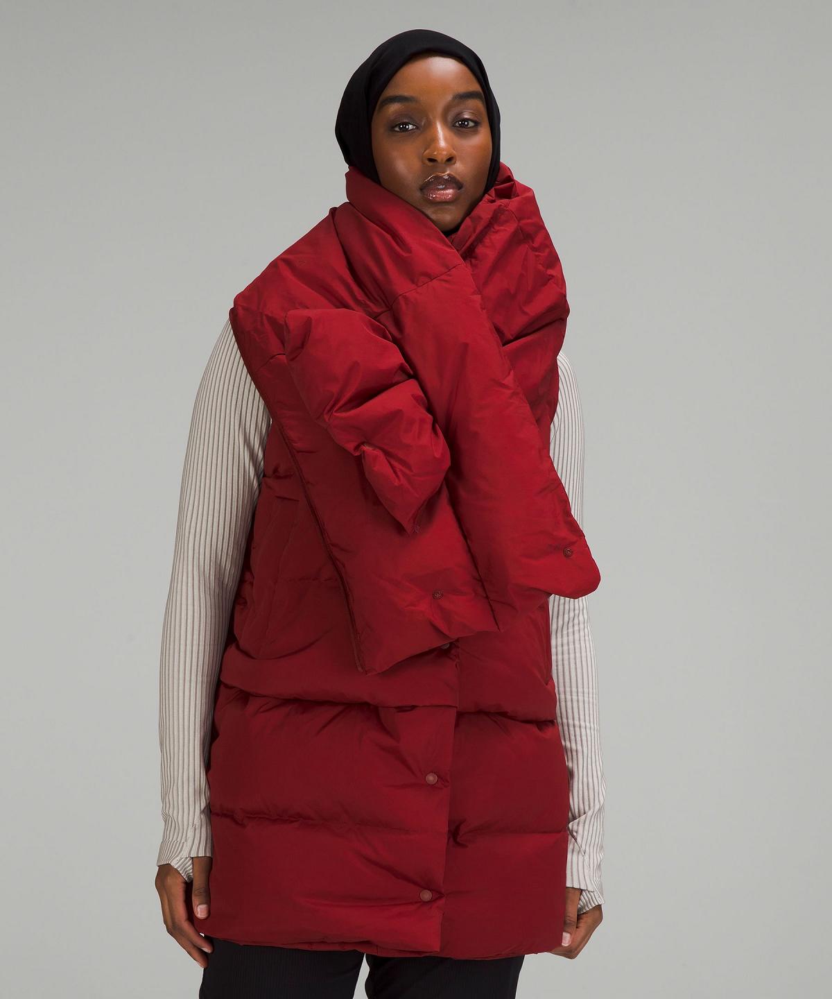 Dark Red Women Lululemon Transformable Parka Coats & Jackets | AU_LuLu81271