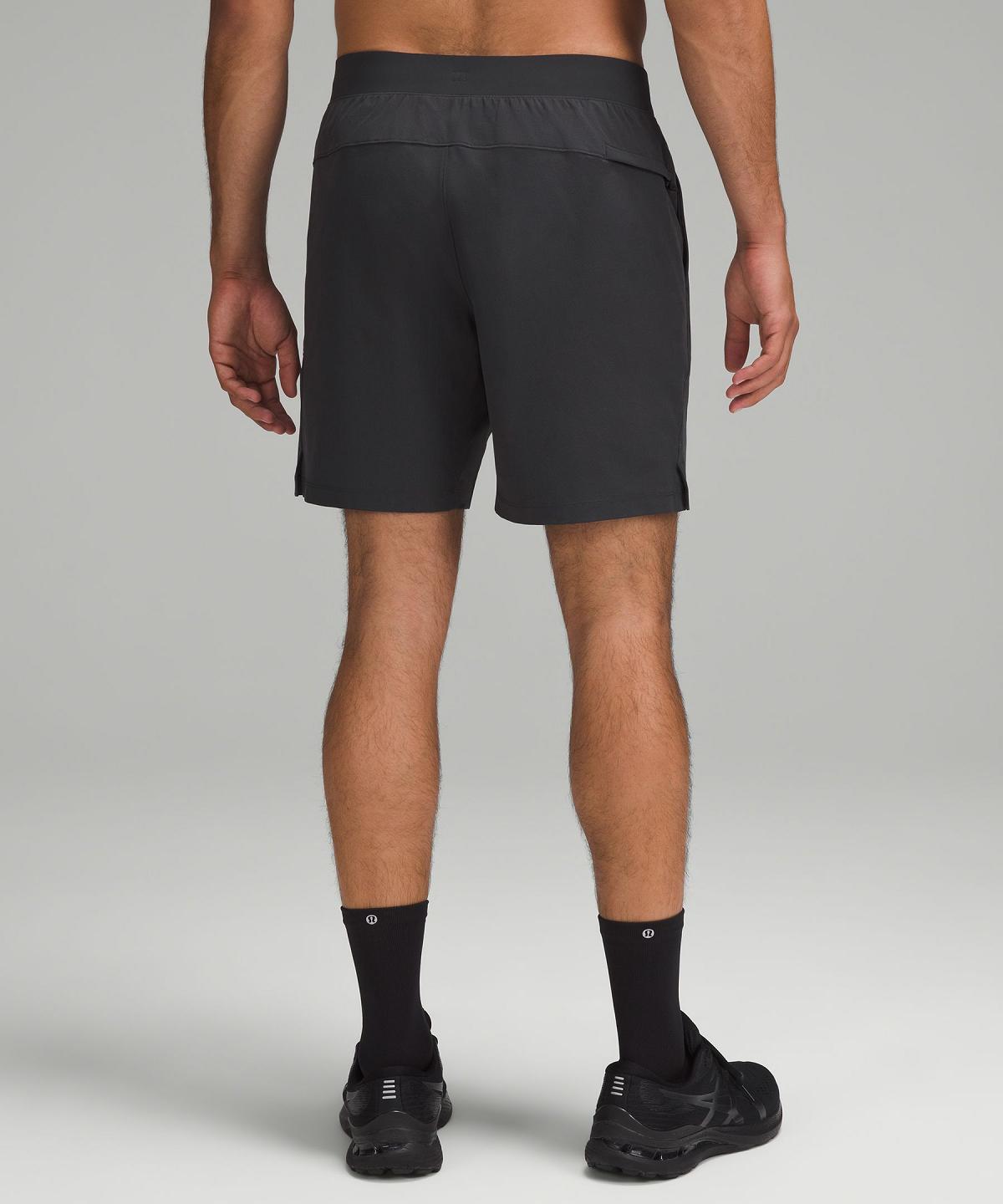 Deep Grey Men Lululemon Zeroed In Linerless 7" Shorts | AU_LuLu82610