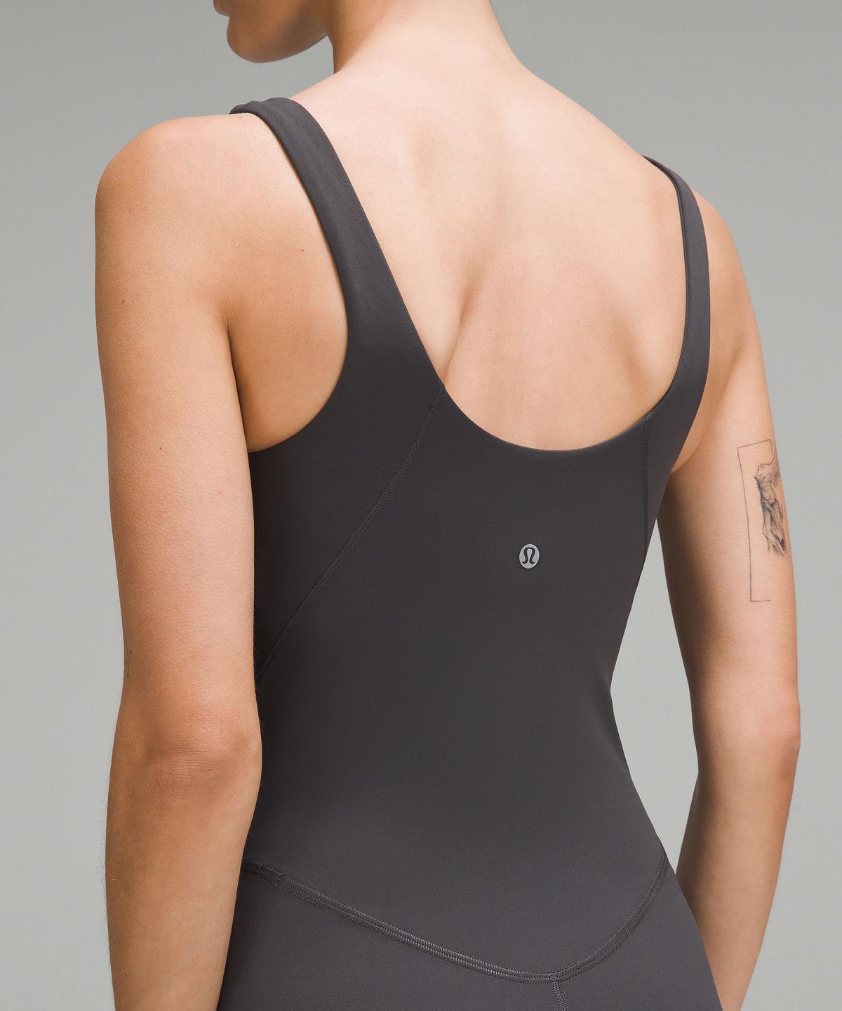 Deep Grey Women Lululemon Align™ 28" Bodysuit | AU_LuLu18548