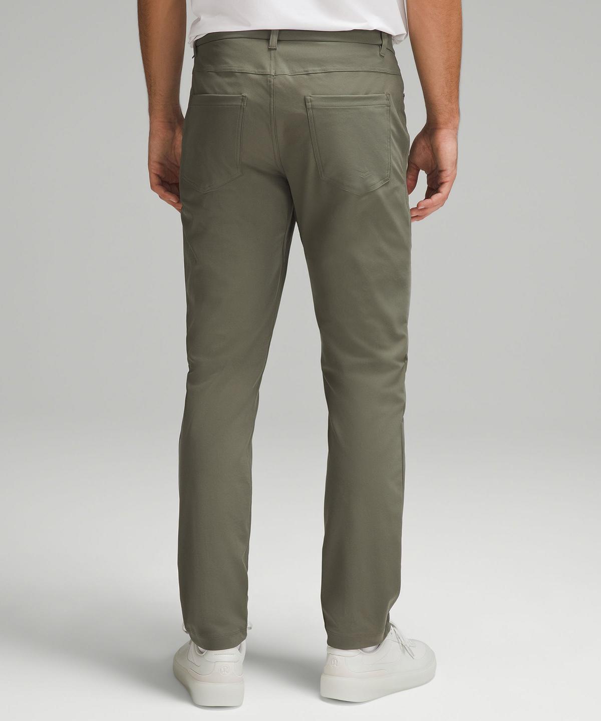 Green Men Lululemon ABC Classic-Fit 5 Pocket 30"L Trousers | AU_LuLu41172