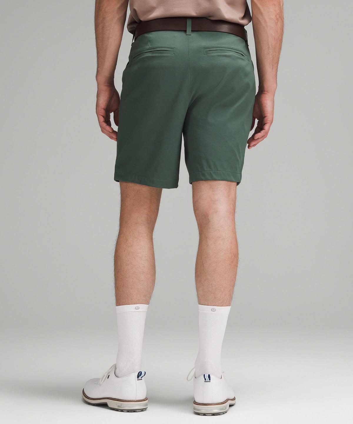 Green Men Lululemon ABC Classic-Fit Golf 7" Shorts | AU_LuLu66901