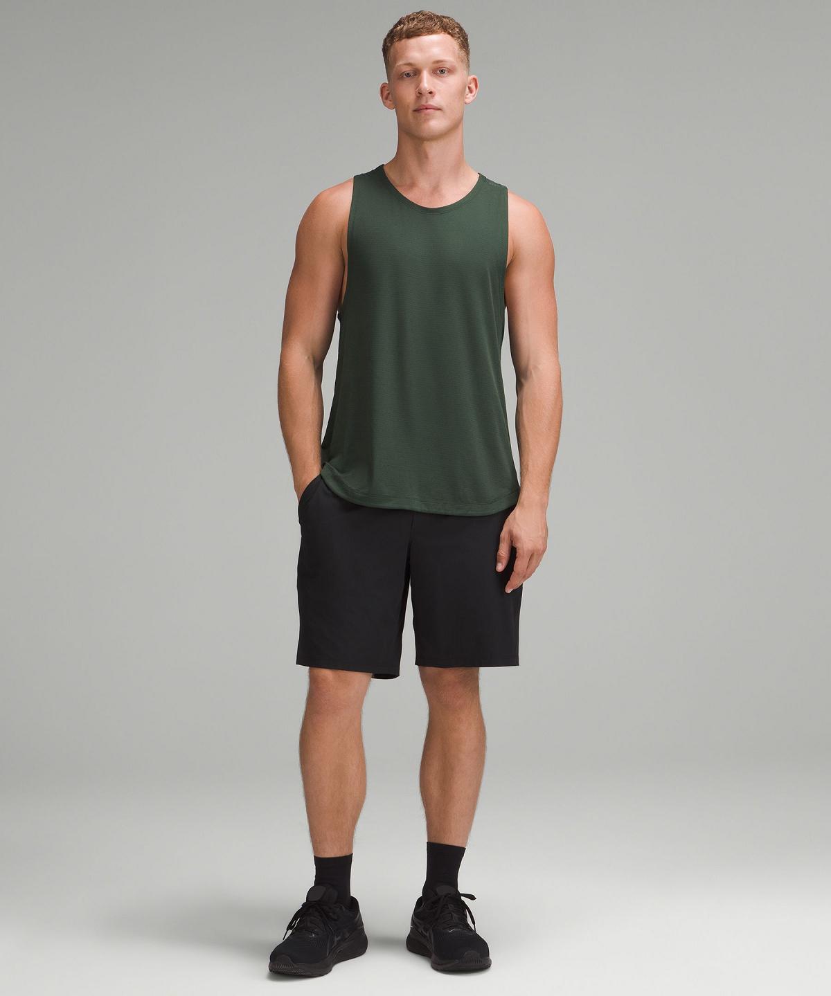 Green Men Lululemon License to Train Tank Top Shirts | AU_LuLu18199