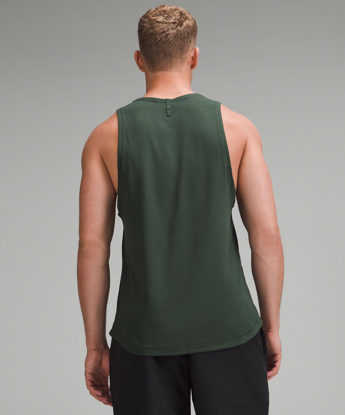 Green Men Lululemon License to Train Tank Top Shirts | AU_LuLu18199