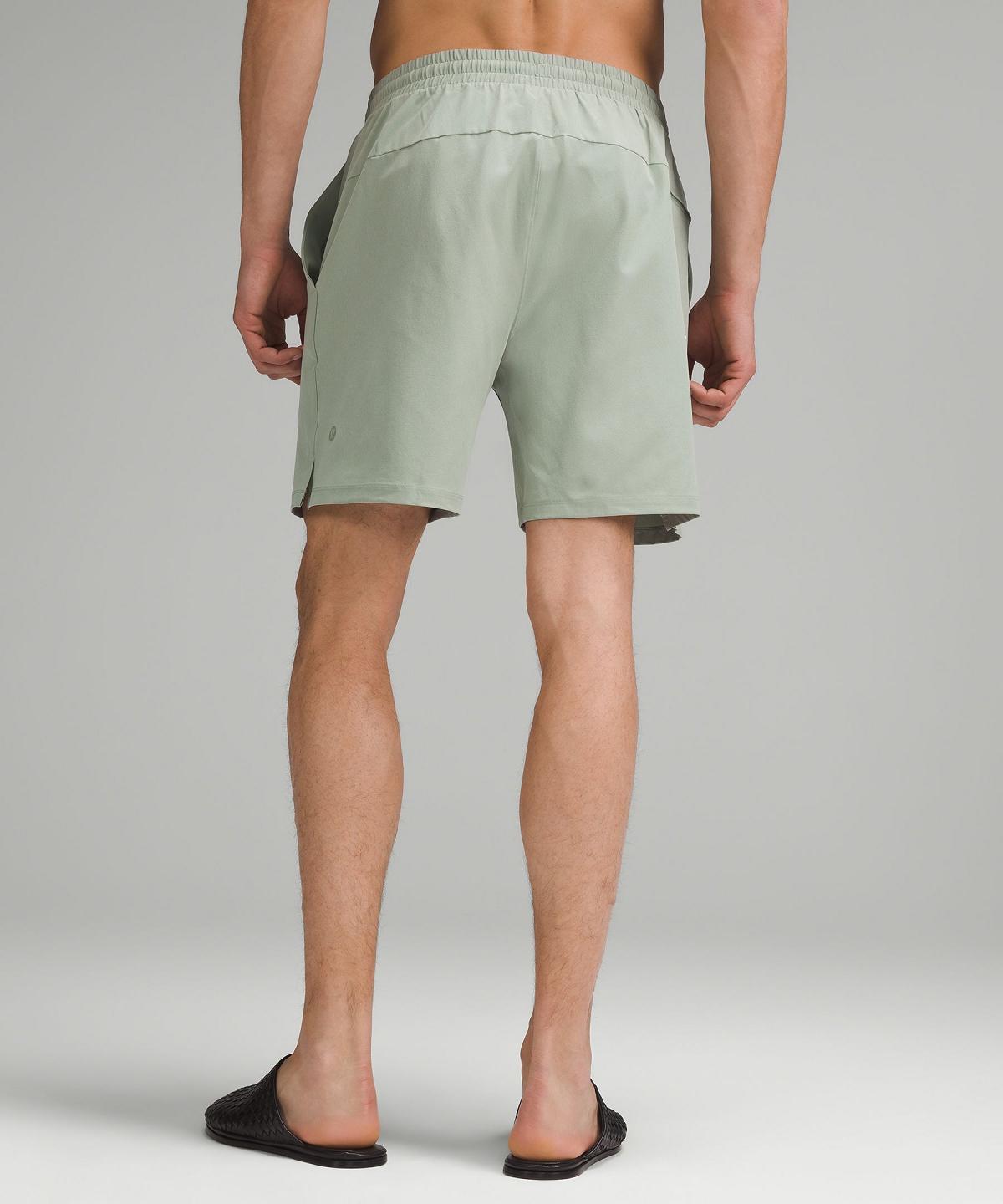 Green Men Lululemon Pool Short 7" Swim Trunks | AU_LuLu56798