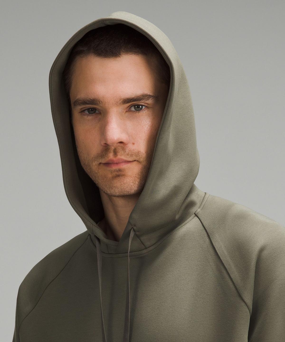 Green Men Lululemon Smooth Spacer Classic-Fit Hoodies & Sweatshirts | AU_LuLu89048