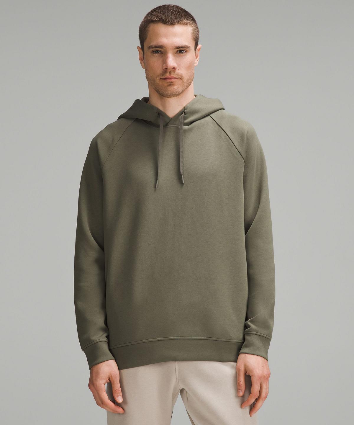 Green Men Lululemon Smooth Spacer Classic-Fit Hoodies & Sweatshirts | AU_LuLu89048