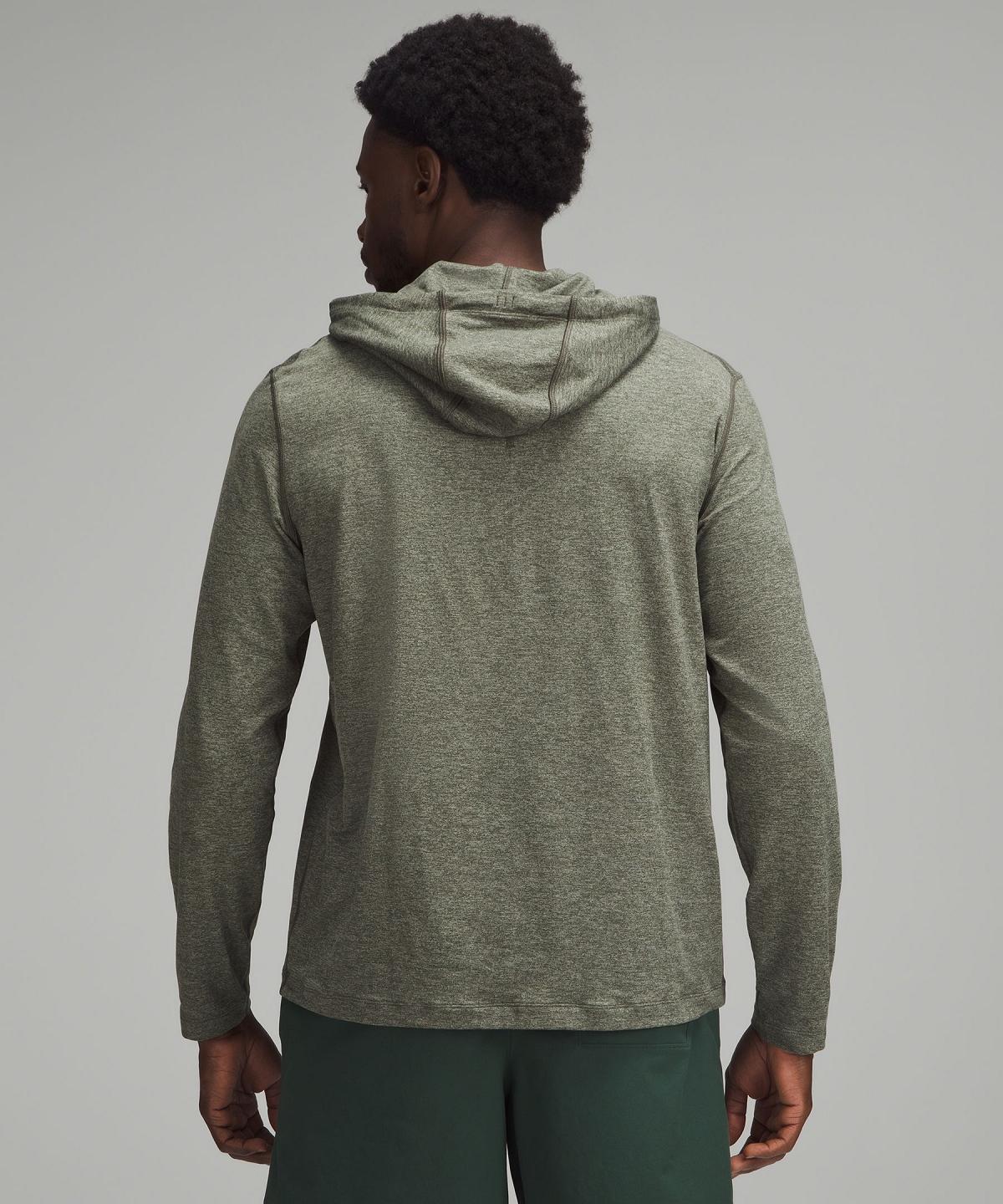 Green Men Lululemon Soft Jersey Hoodies & Sweatshirts | AU_LuLu64286