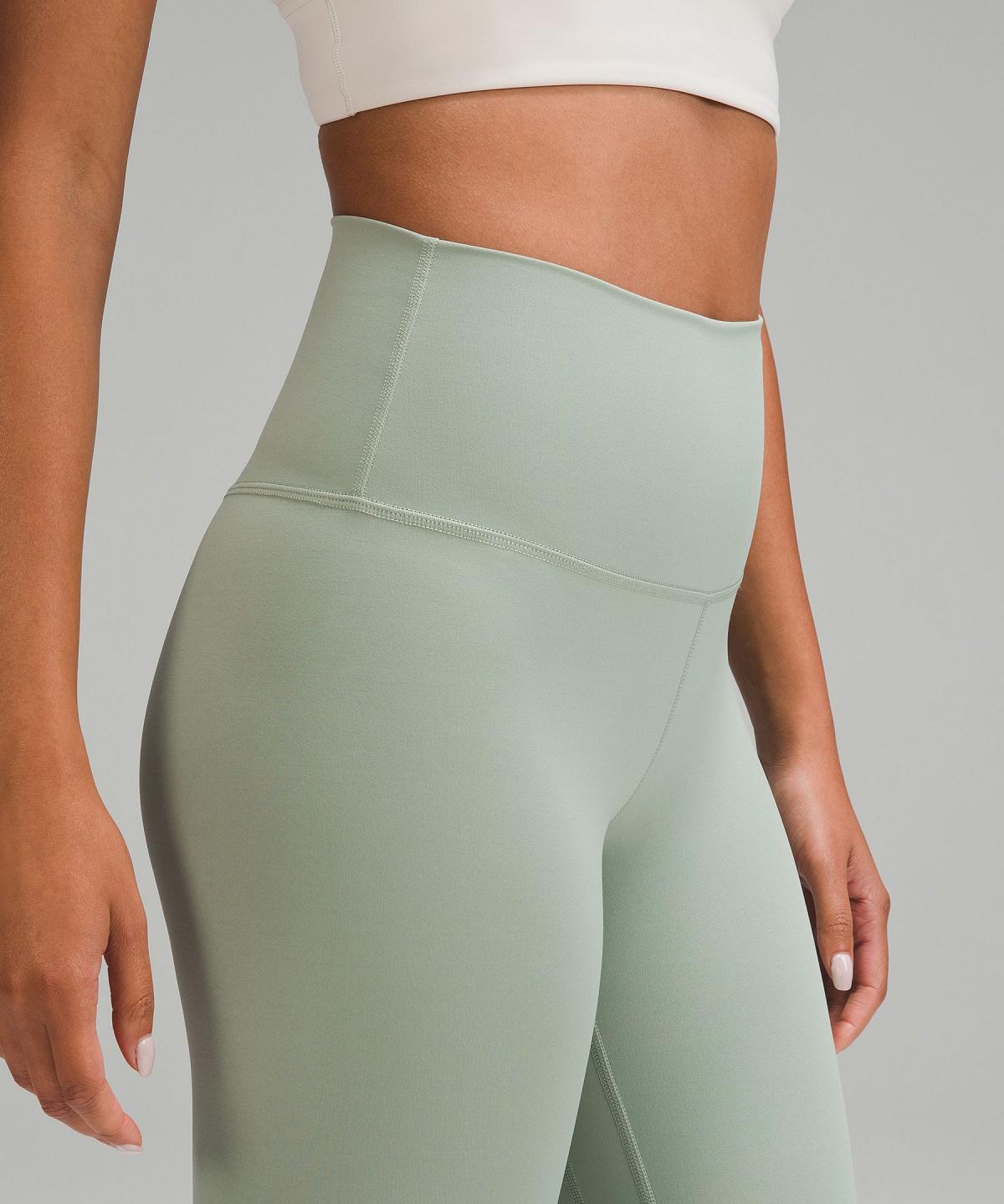 Green Women Lululemon Align™ High-Rise Crop 21" Leggings | AU_LuLu91311