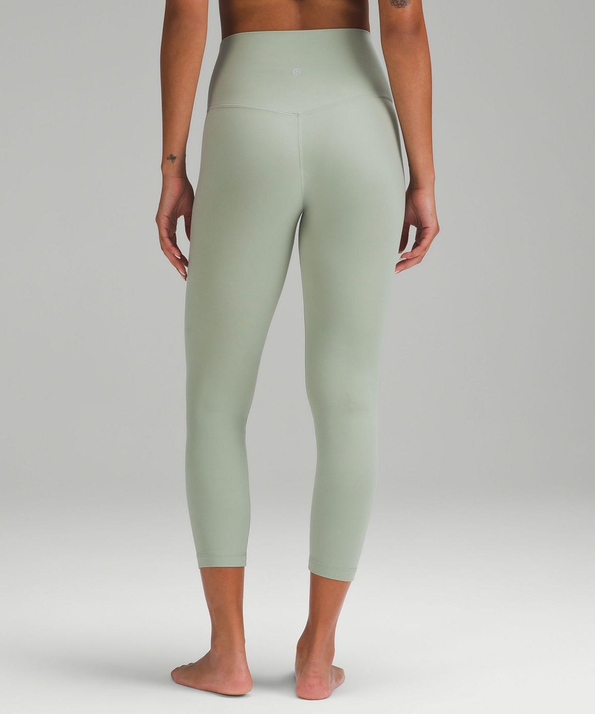 Green Women Lululemon Align™ High-Rise Crop 23" Leggings | AU_LuLu85129