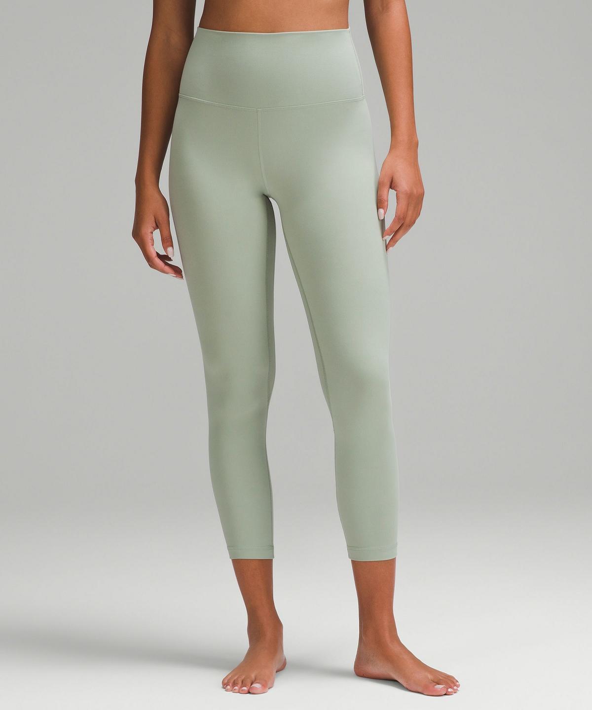 Green Women Lululemon Align™ High-Rise Crop 23" Leggings | AU_LuLu85129