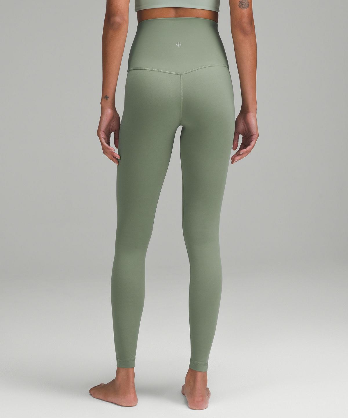 Green Women Lululemon Align™ Super-High-Rise Pant 28" Leggings | AU_LuLu48761