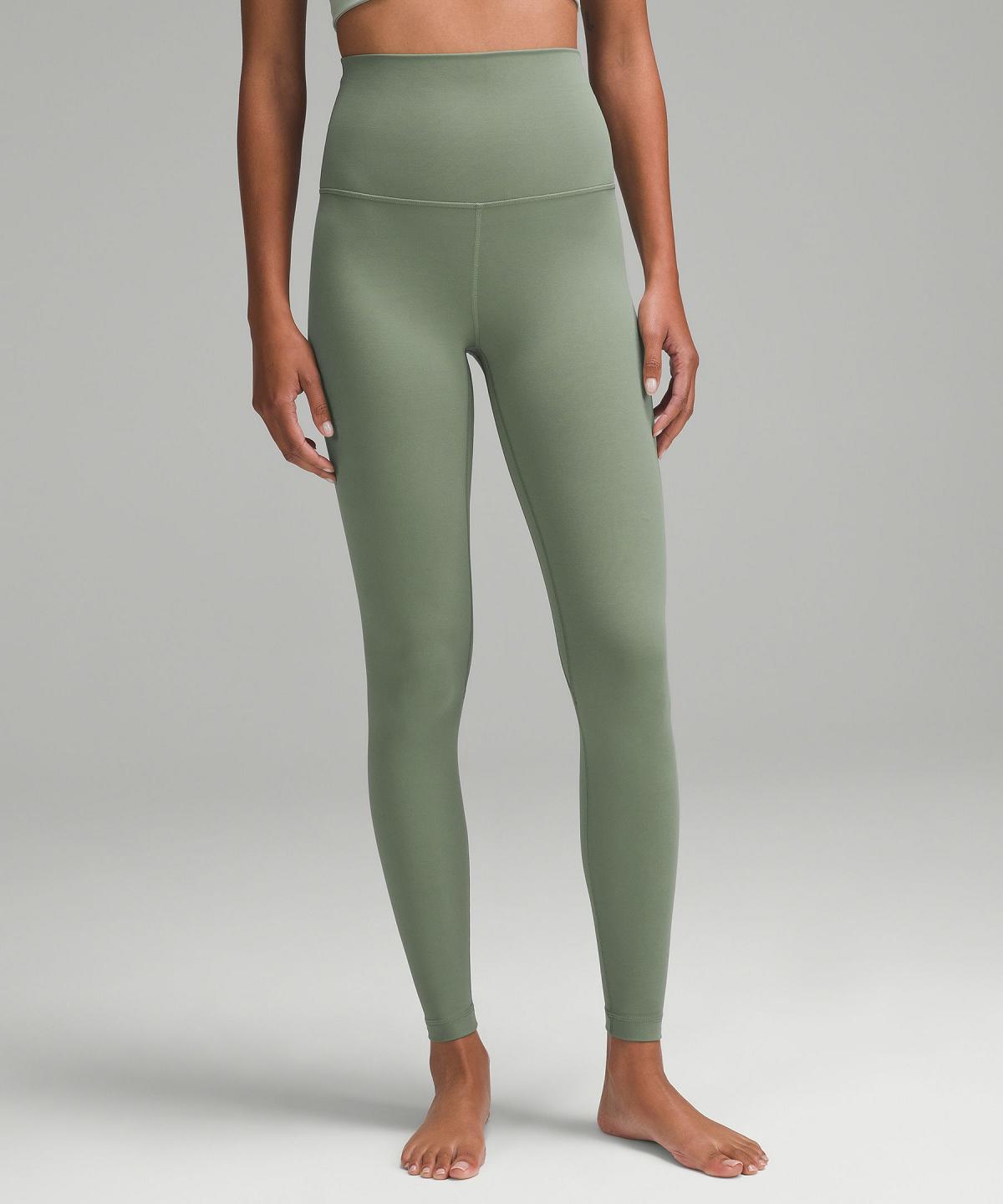 Green Women Lululemon Align™ Super-High-Rise Pant 28" Leggings | AU_LuLu48761