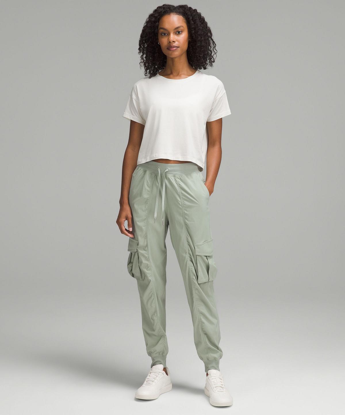 Green Women Lululemon Dance Studio Relaxed-Fit Mid-Rise Cargo Joggers | AU_LuLu45230