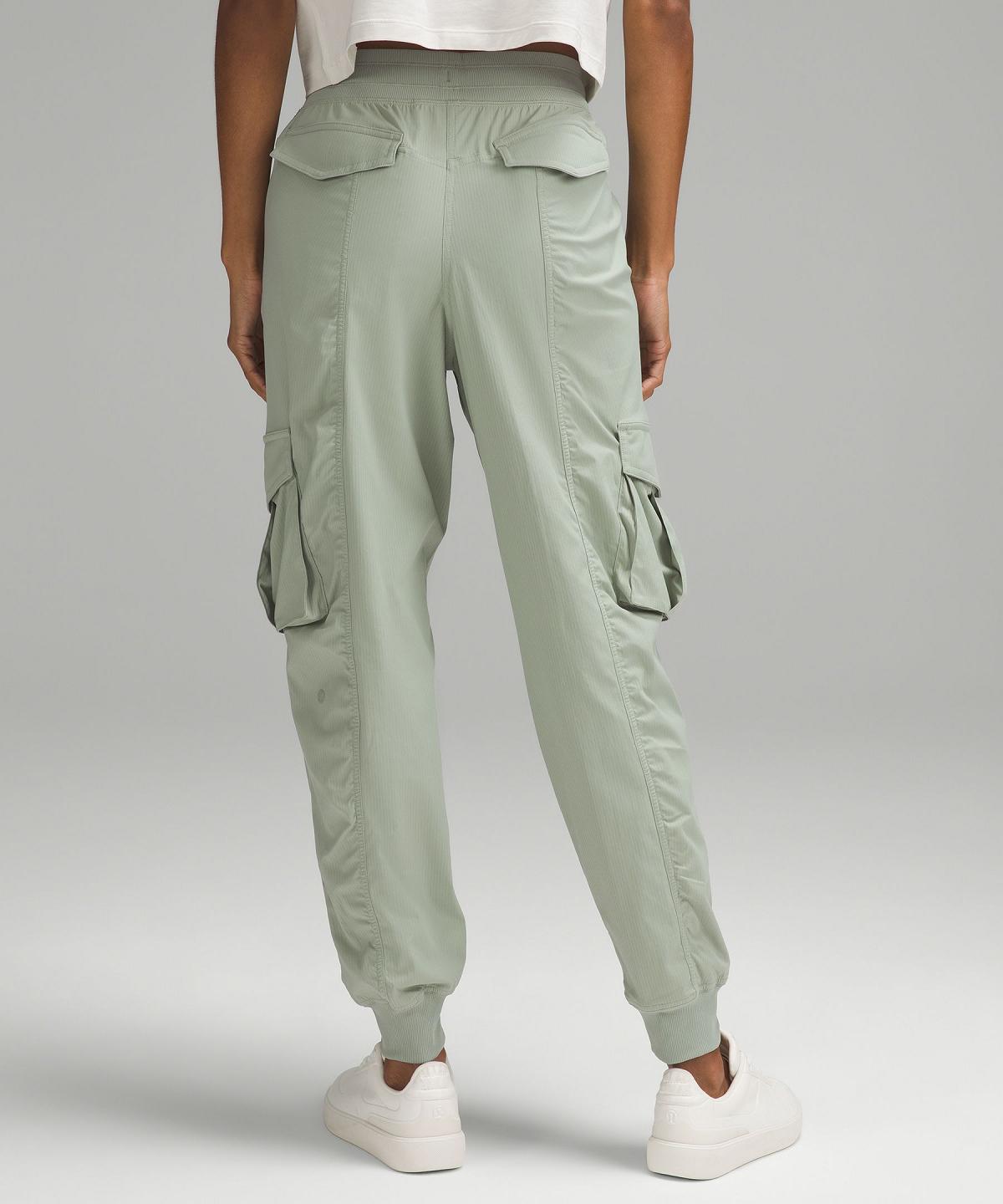 Green Women Lululemon Dance Studio Relaxed-Fit Mid-Rise Cargo Joggers | AU_LuLu45230