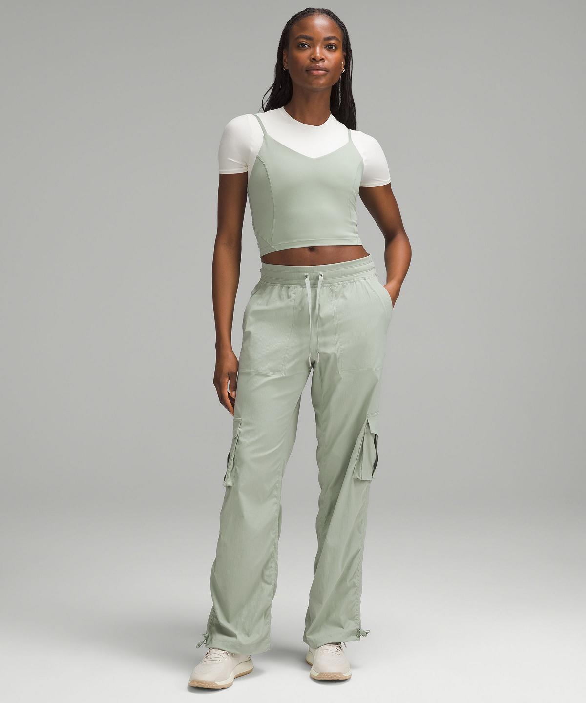 Green Women Lululemon Dance Studio Relaxed-Fit Mid-Rise Cargo Pants | AU_LuLu29776