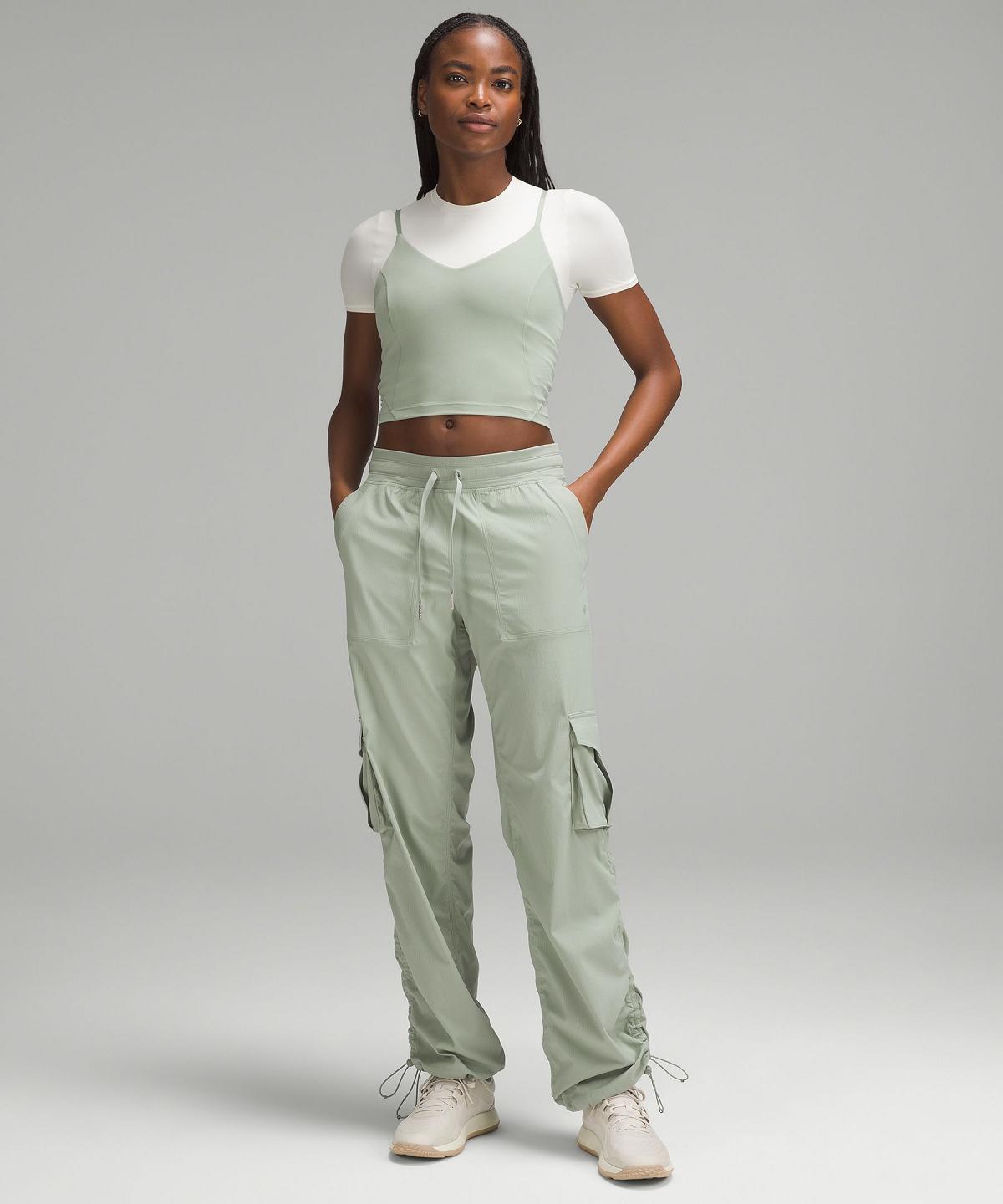 Green Women Lululemon Dance Studio Relaxed-Fit Mid-Rise Cargo Pants | AU_LuLu29776