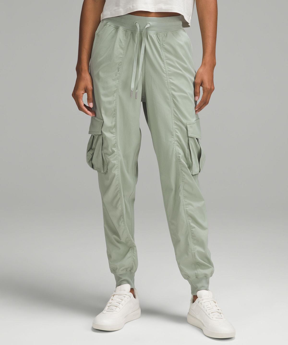 Green Women Lululemon Dance Studio Relaxed-Fit Mid-Rise Cargo Pants | AU_LuLu52784