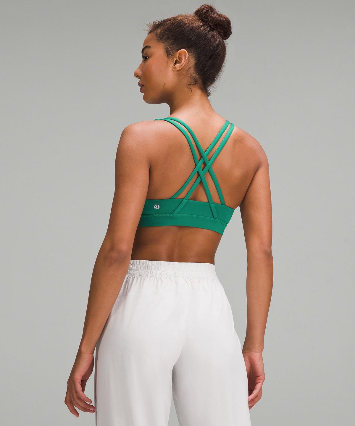 Green Women Lululemon Energy Sports Bra | AU_LuLu84244